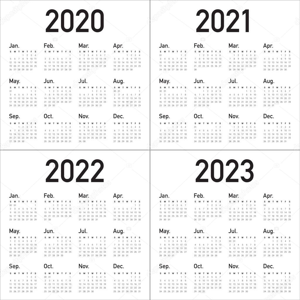 Pick 2021 And 2022 And 2023 Calendar Printable | Best Calendar Example