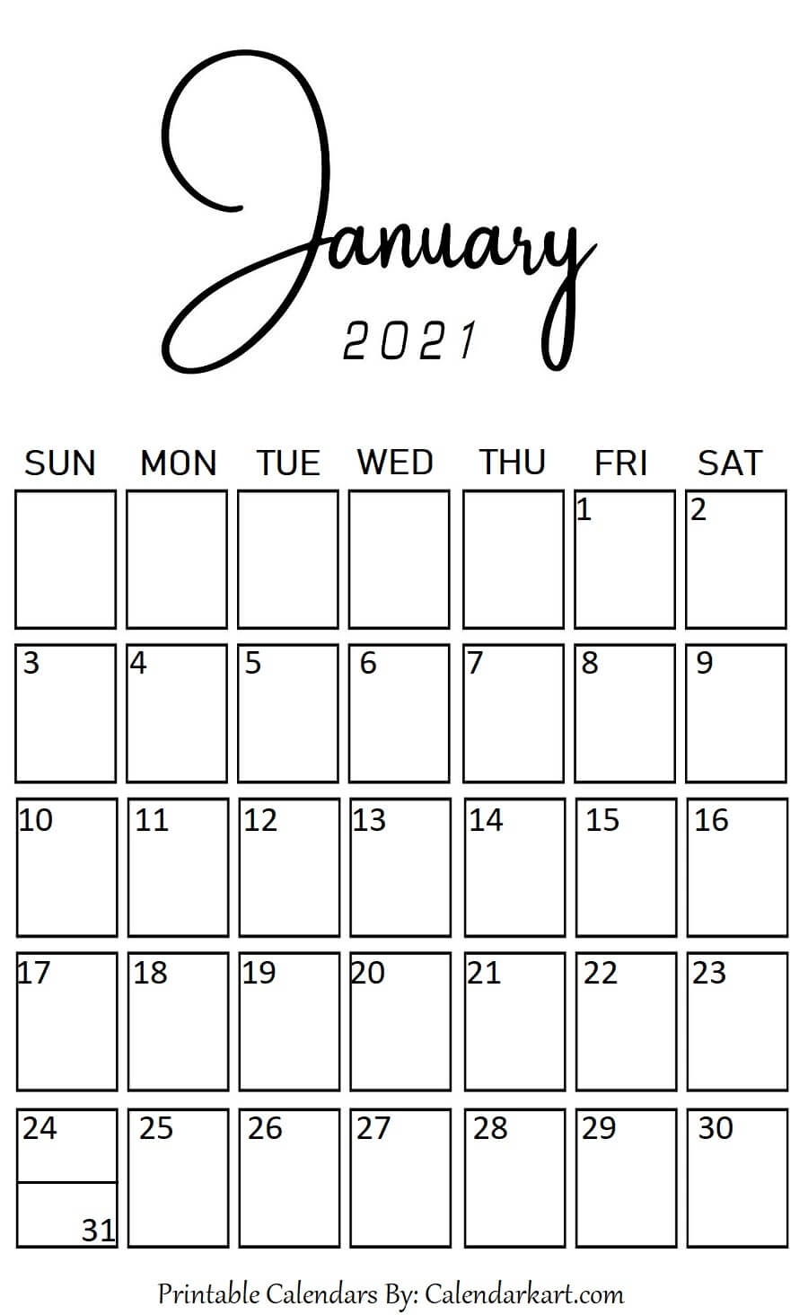 Catch 2021 Calendar Spaces