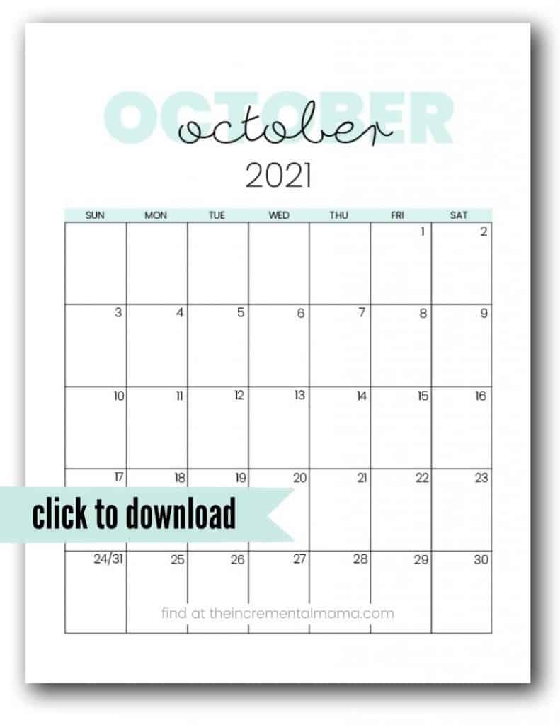 Catch 2021 Cute Calendar Printable Free