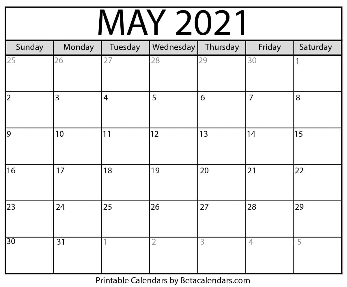 Catch Calendar April May 2021