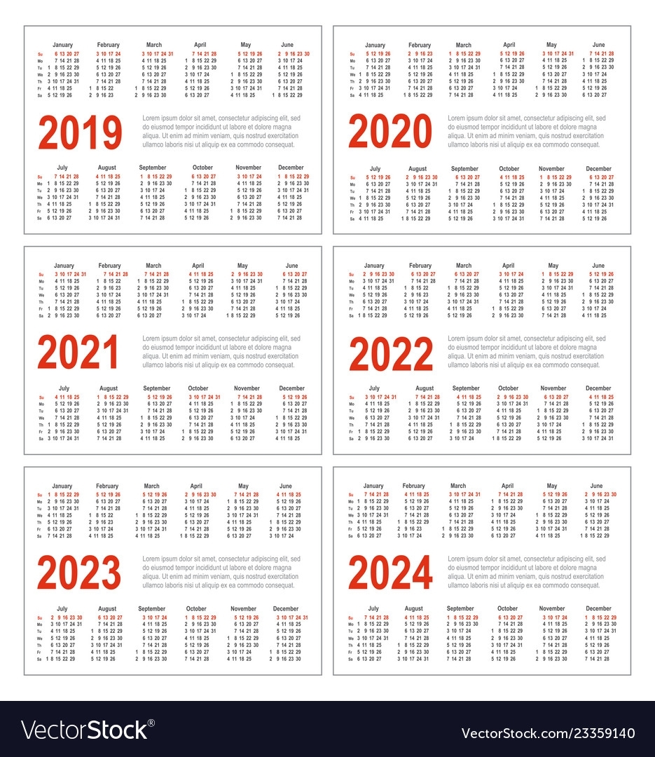 Catch Calendar For 2022 & 2023