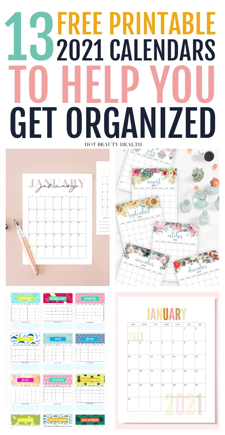 Catch Cute Free Printable Calendars 2021