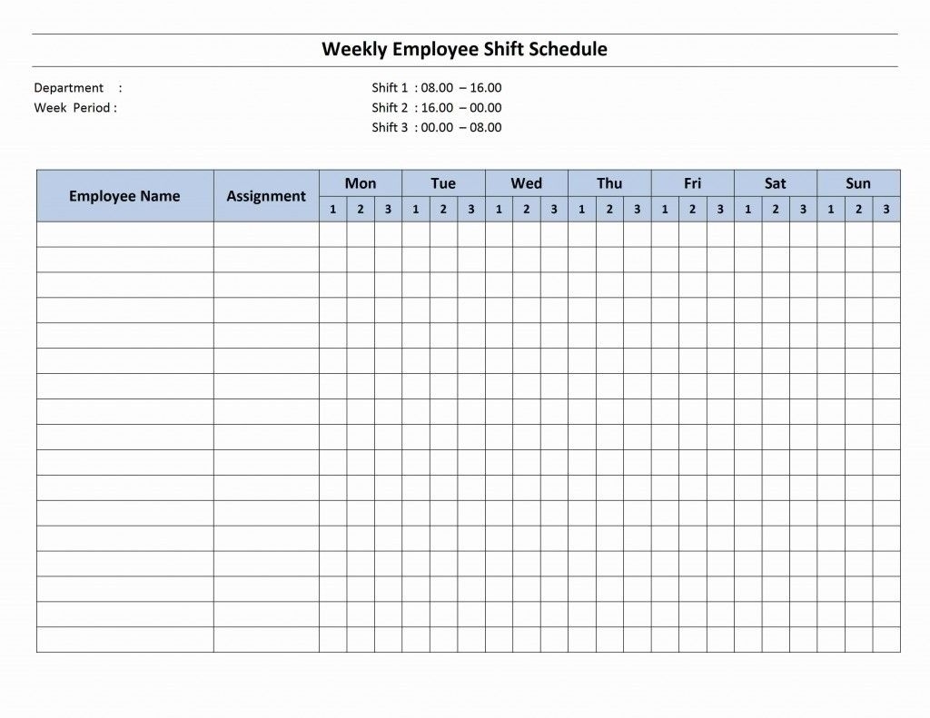 Catch Employee Daily Week Worksheet Template