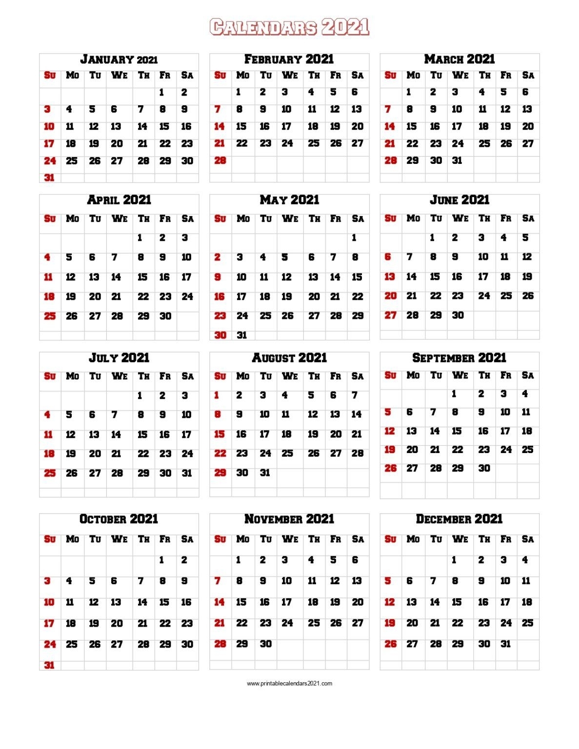 Catch Festive November 2021 Calendar Printable