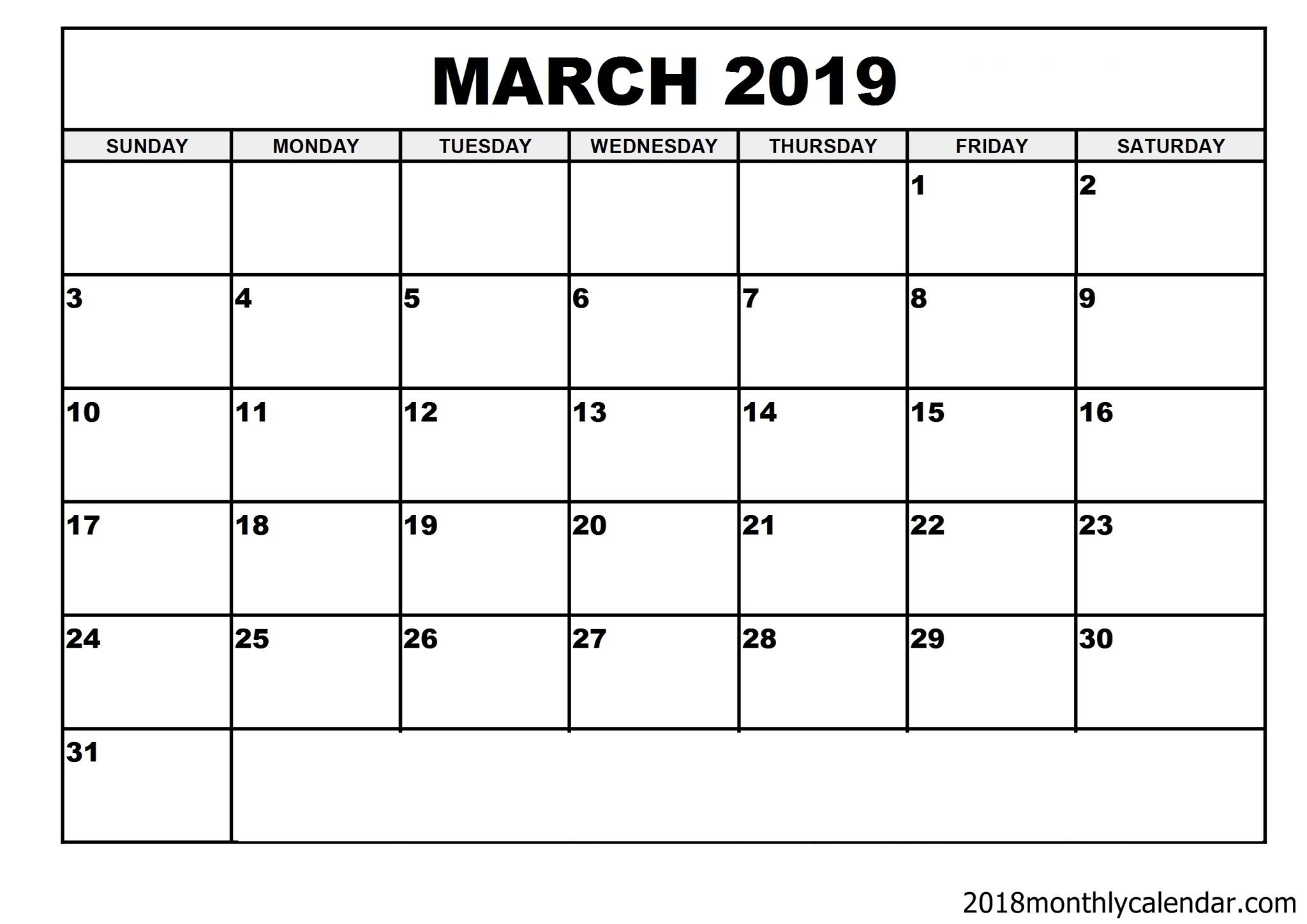 Catch Free Editable Monthly Calendar Template