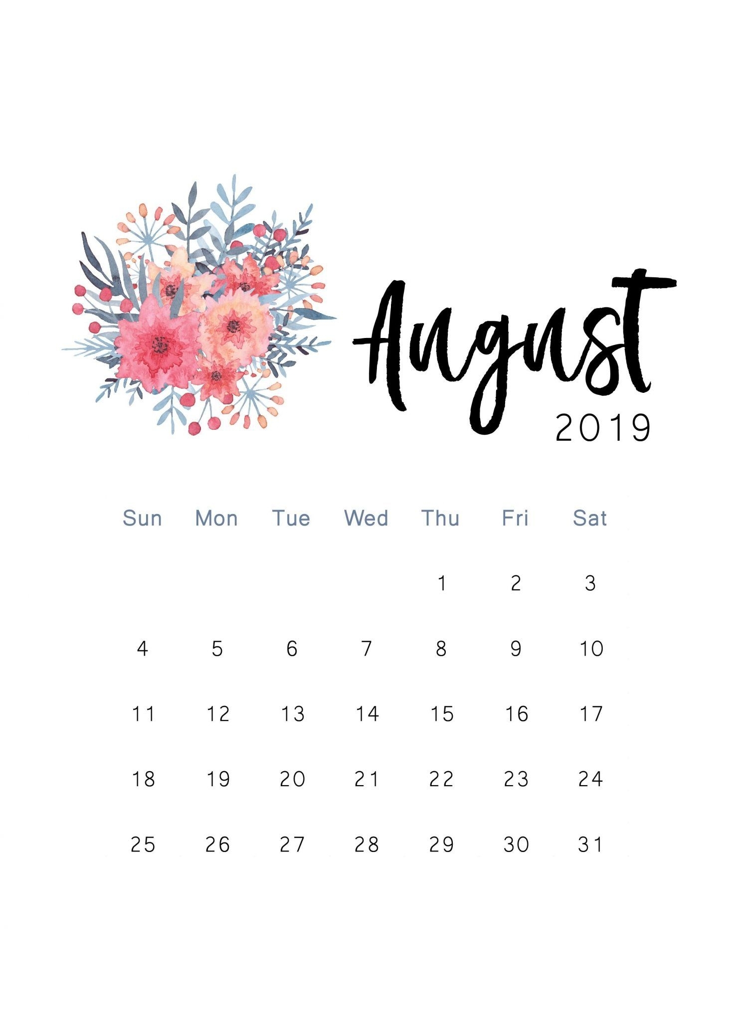 Catch Funny August 2021 Desktop Calendar