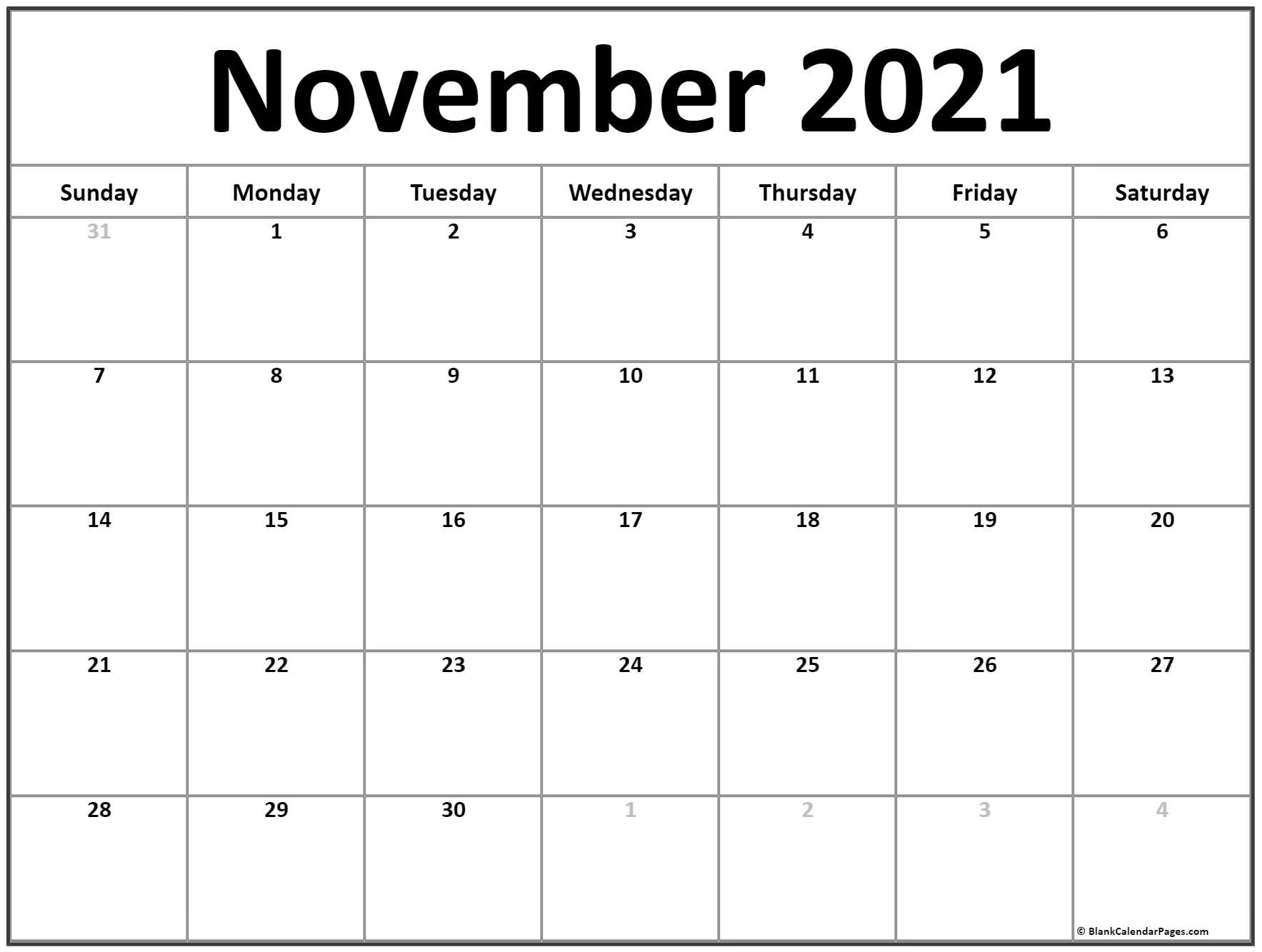 Catch Indian Calendar November2021