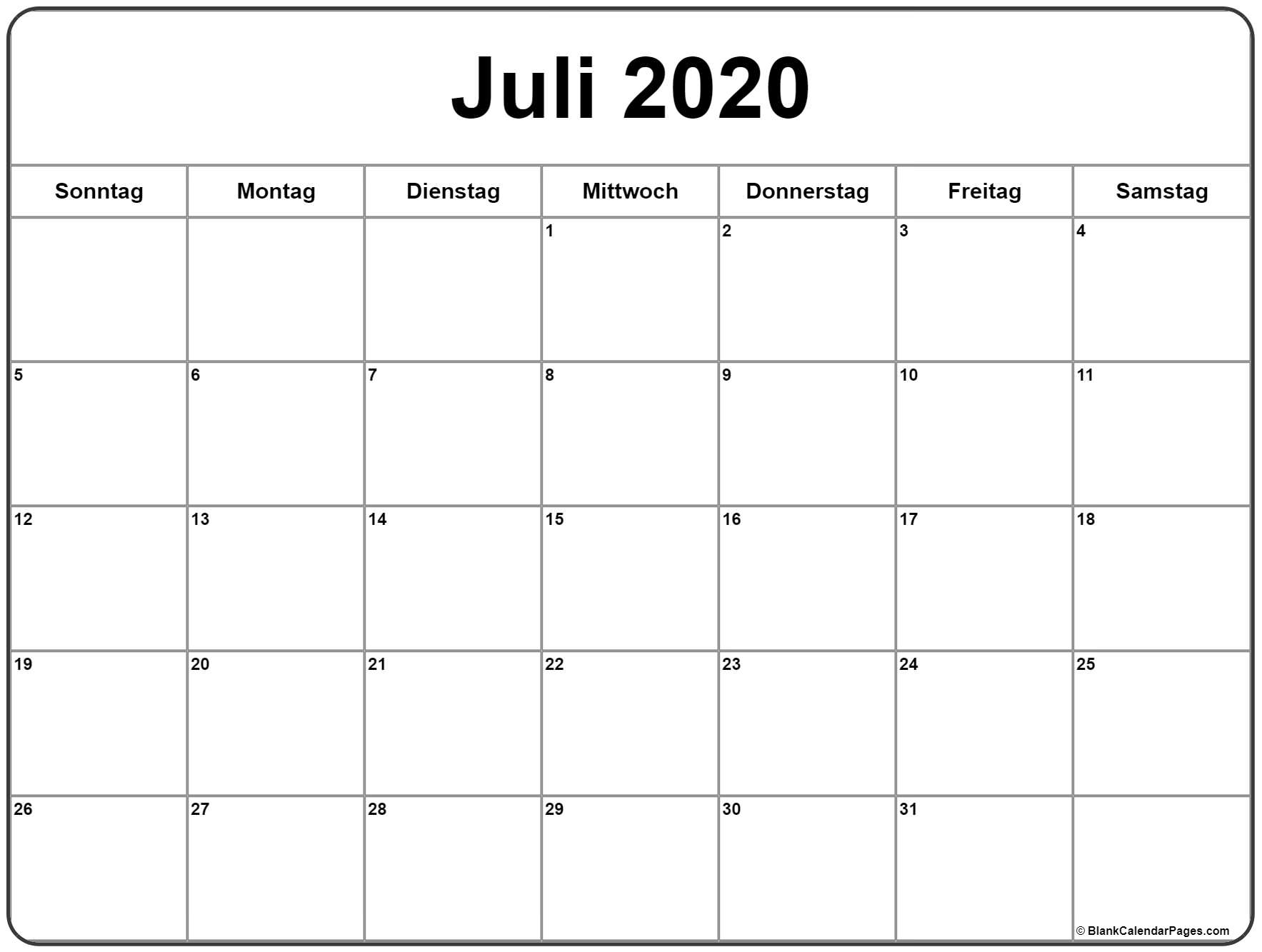 Catch Kalender Juli August