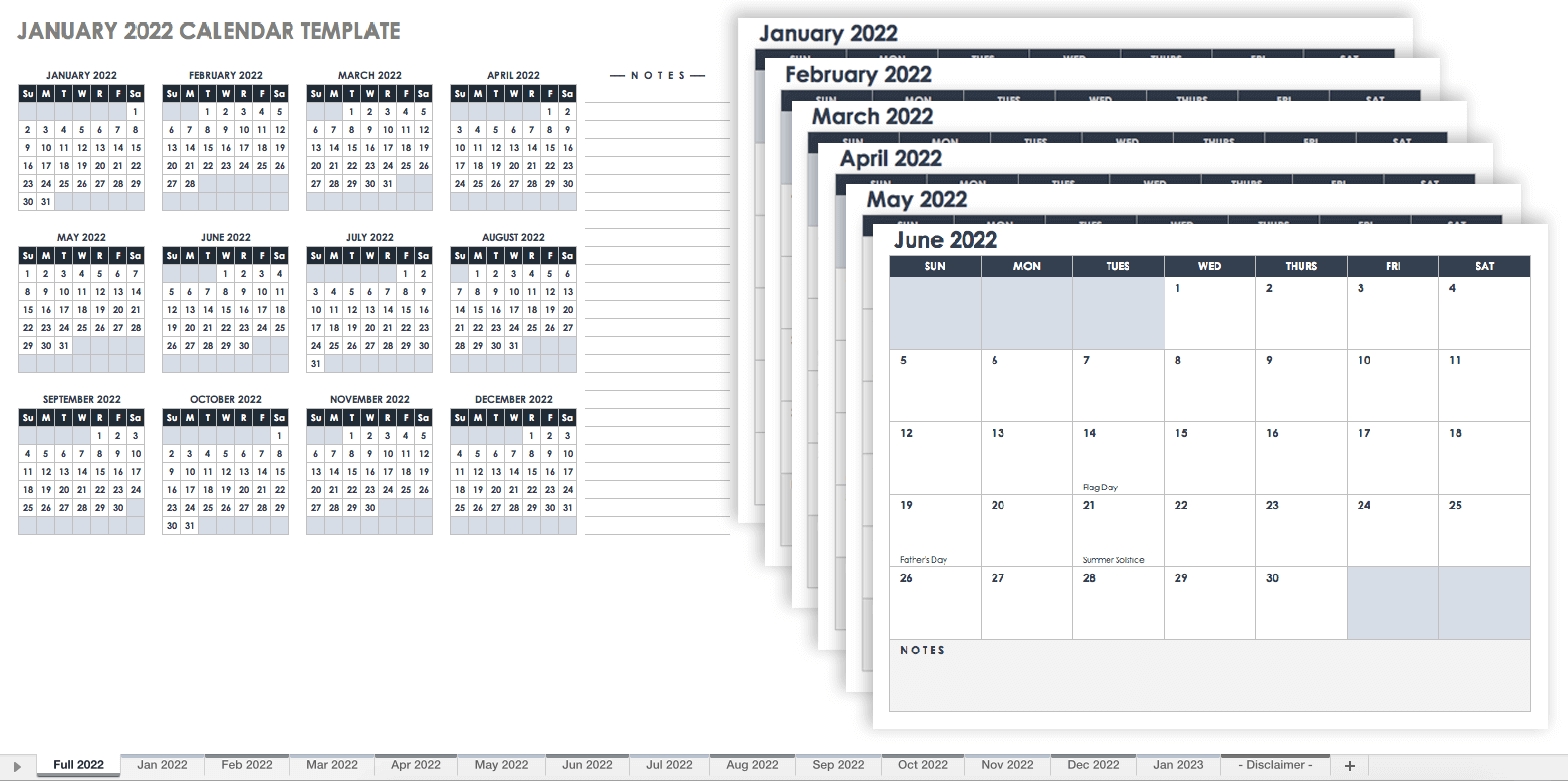 Catch Monthly Editable Calendars