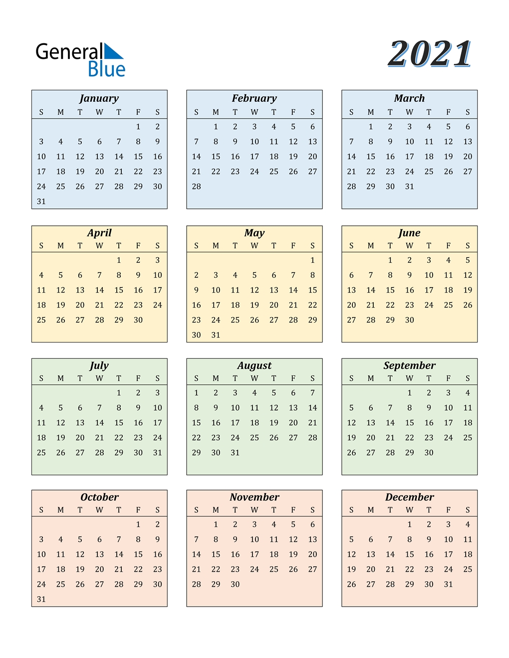 Catch Printable Free 2021 Calendar Without Downloading