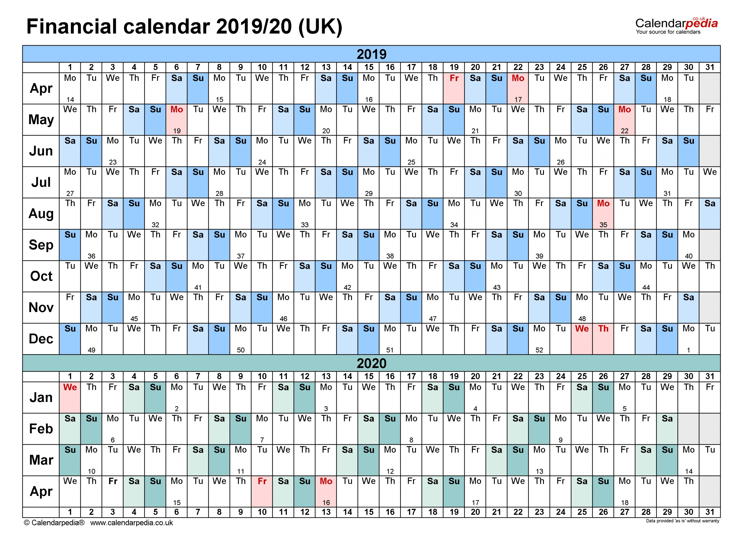 Catch What Financial Week Are We In Uk Best Calendar Example