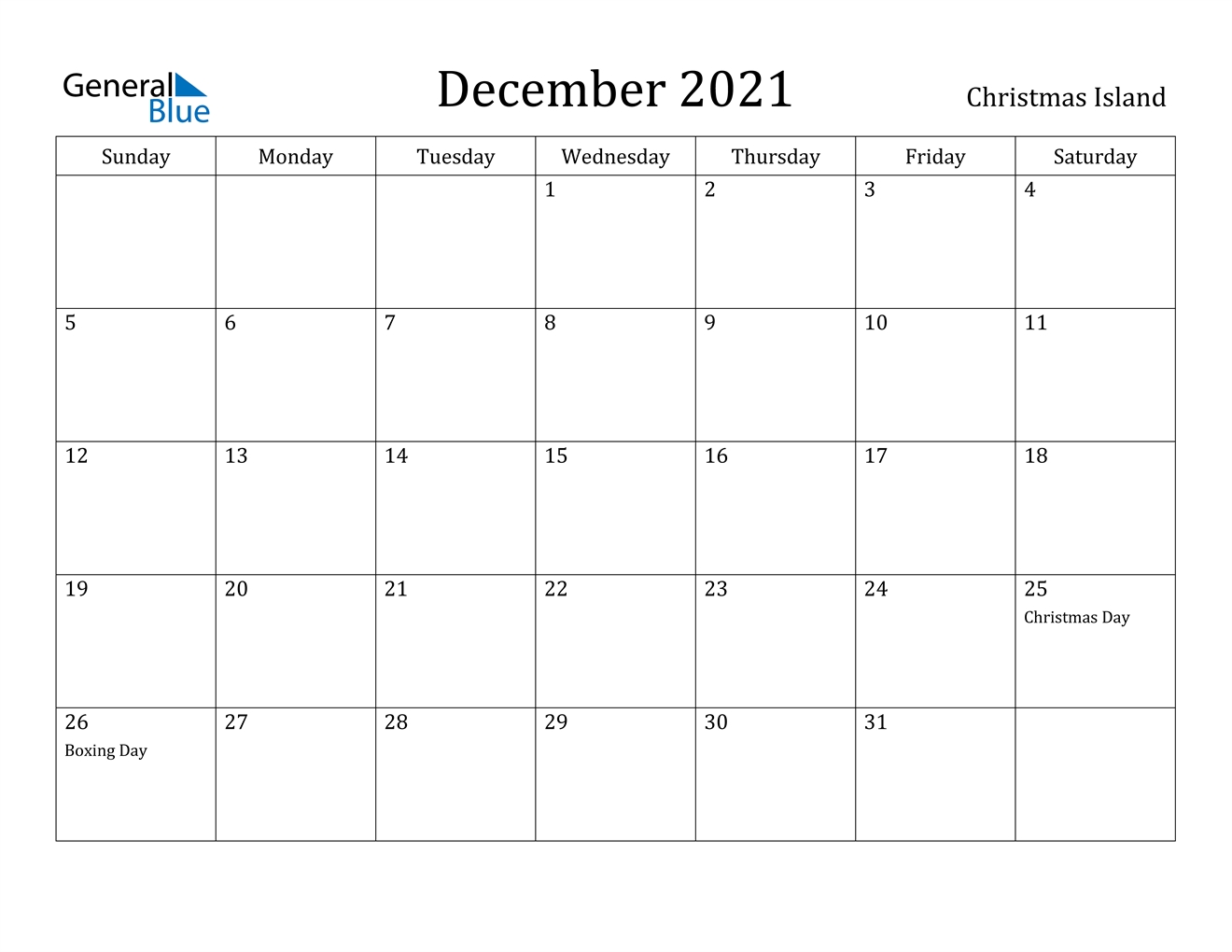 Collect 2021 Calendar Printable December Christmas