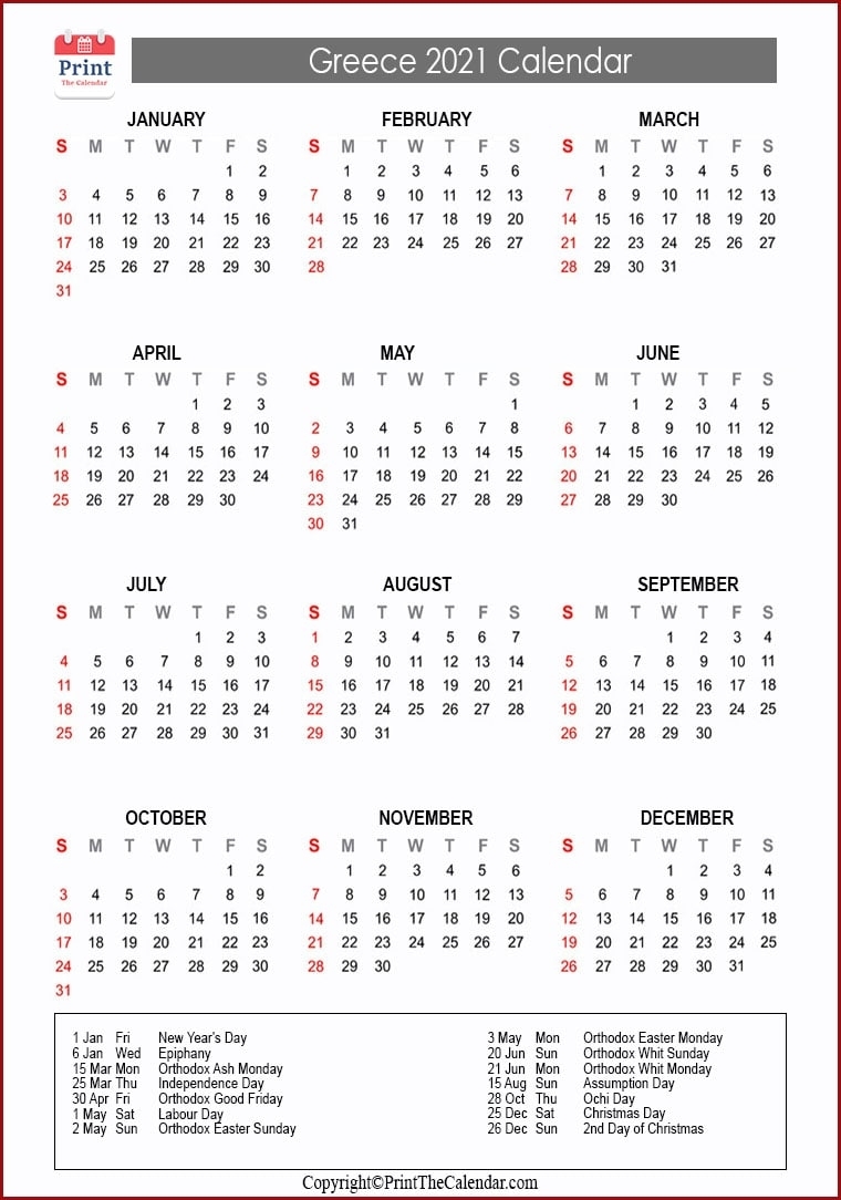 Collect 2021 Orthodox Church Calendar