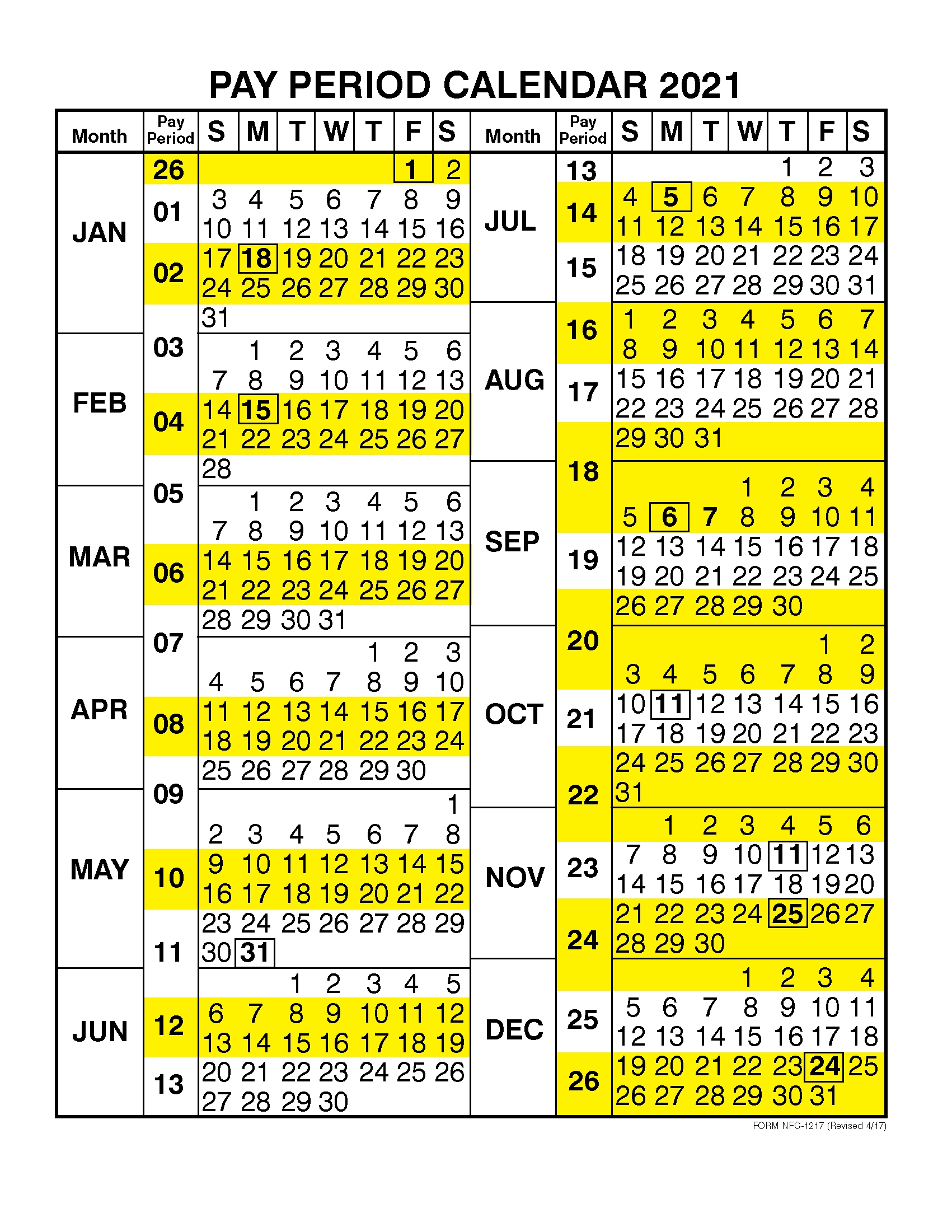 Pick 2021 Payroll Calendar Federal Government Best Calendar Example