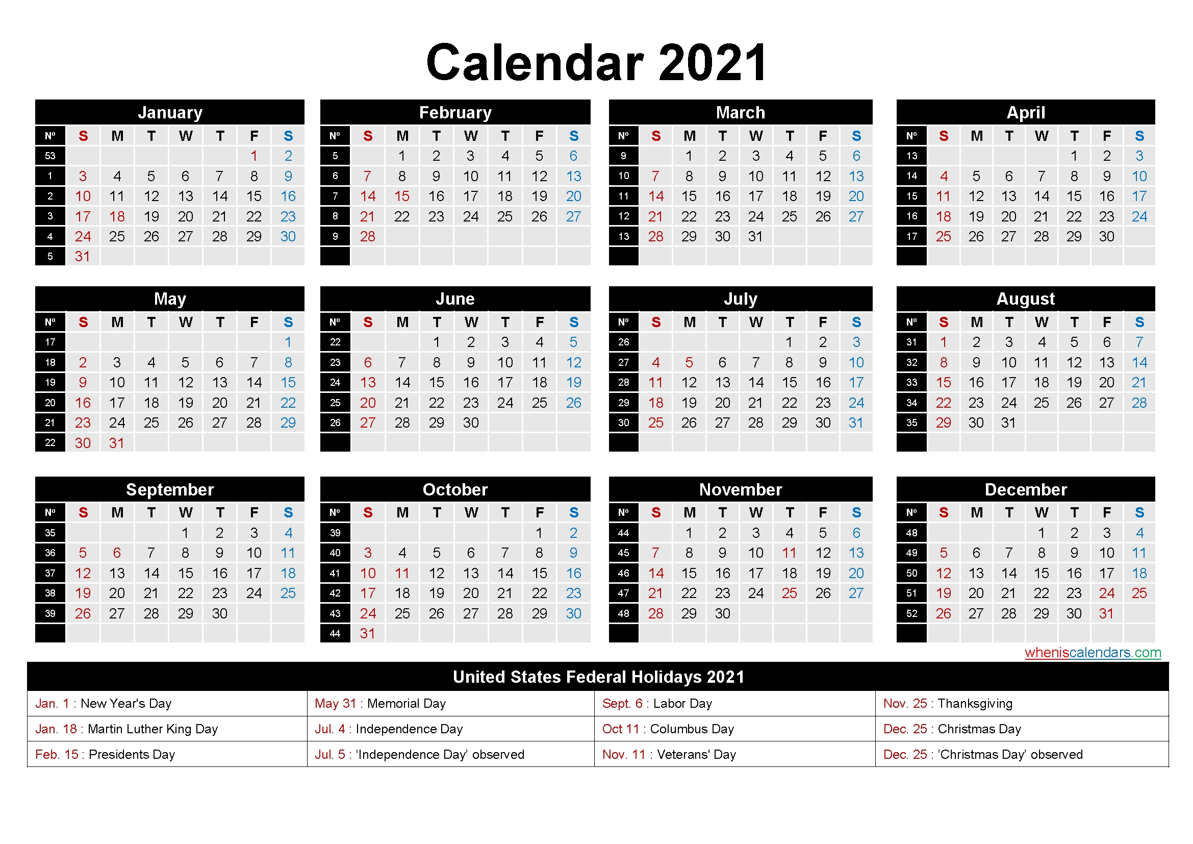 2021 Week Numbers Free Printable May 2021 Calendar With Week Numbers 