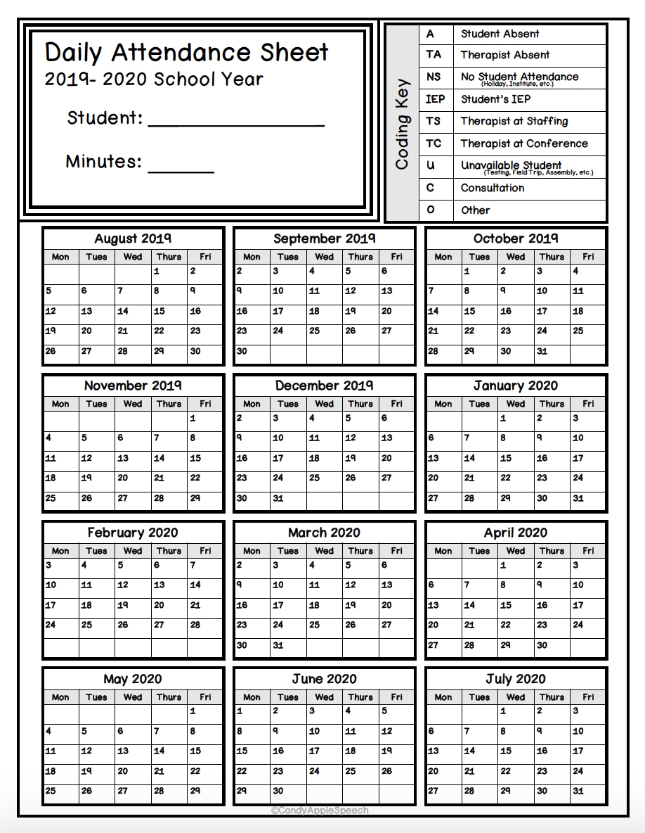 Absentee Calendar 2021 Best Calendar Example