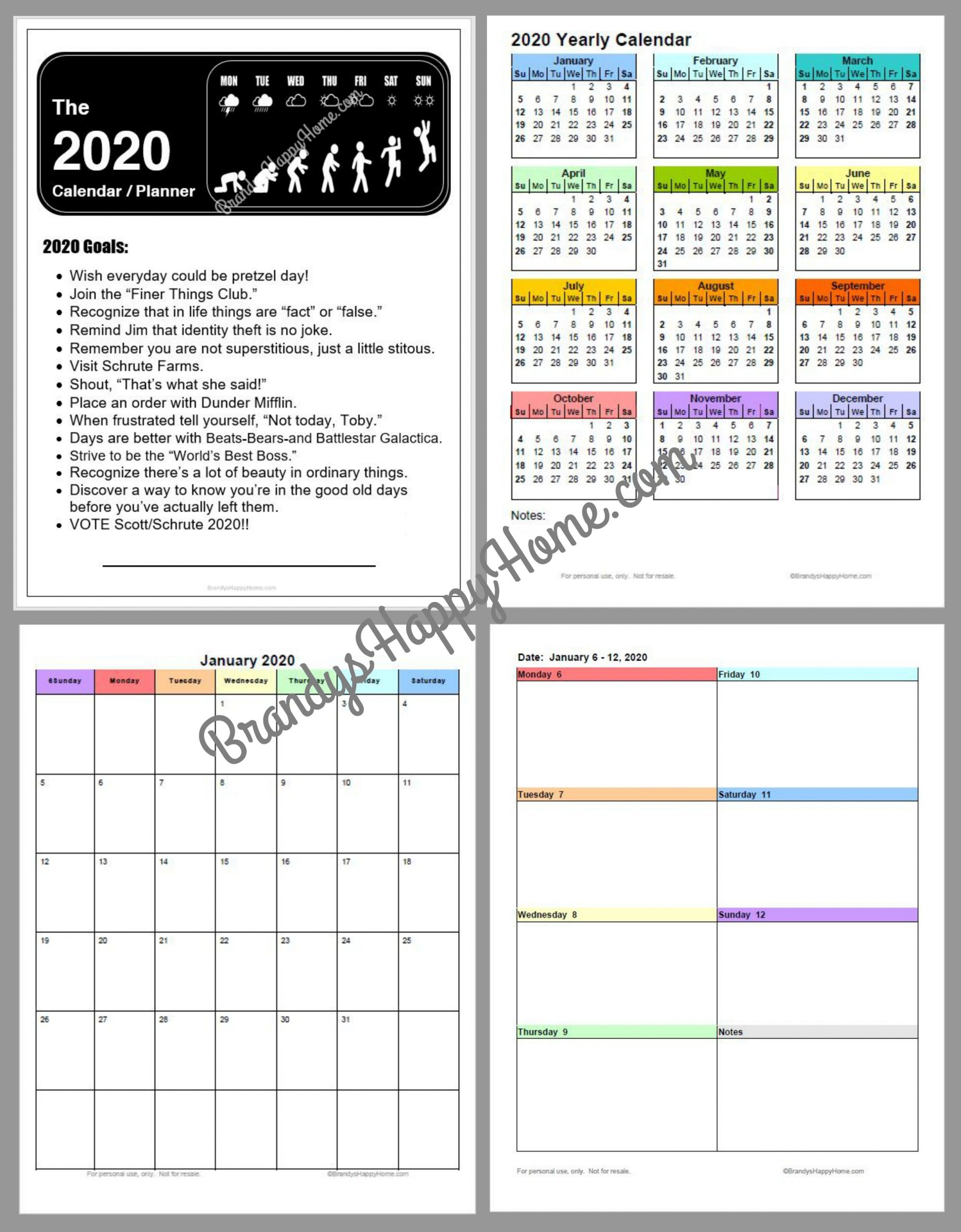 Collect Blannk Printable Calendar For 3 Ring Binder