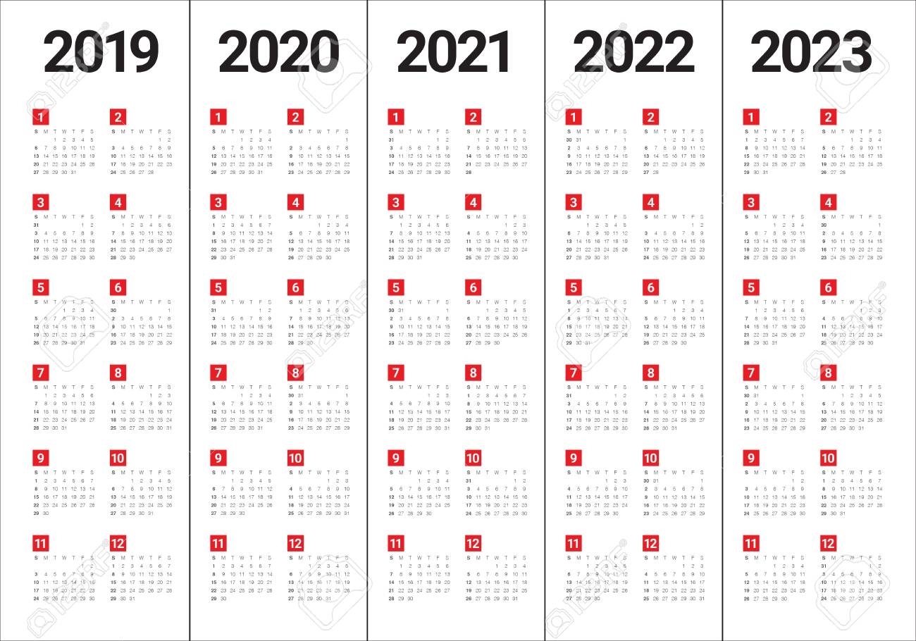 Large Print 2021 2022 2023 Calendars