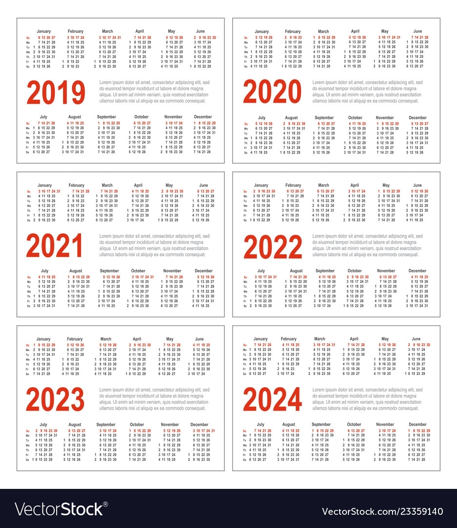 Collect Calendar For 2021 2022 2023