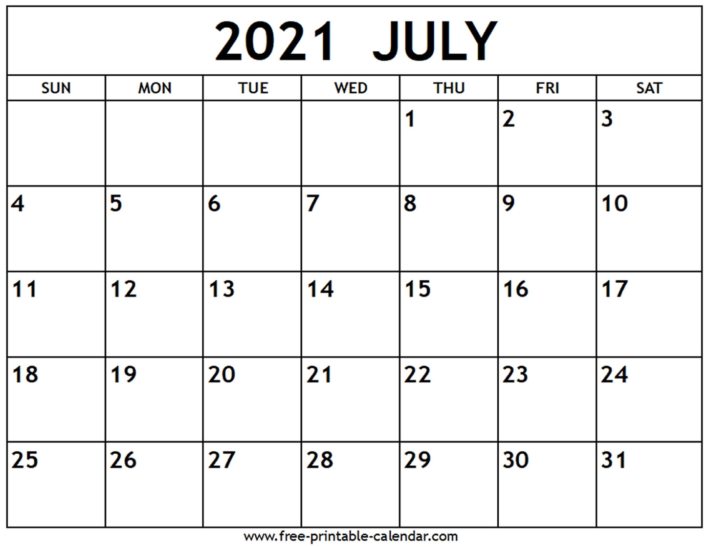 Collect Calendar For June And July 2021
