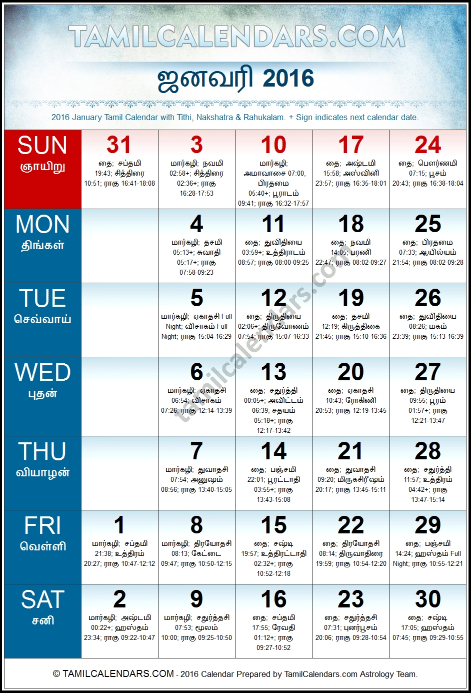 Jantri Calendar 2025 May