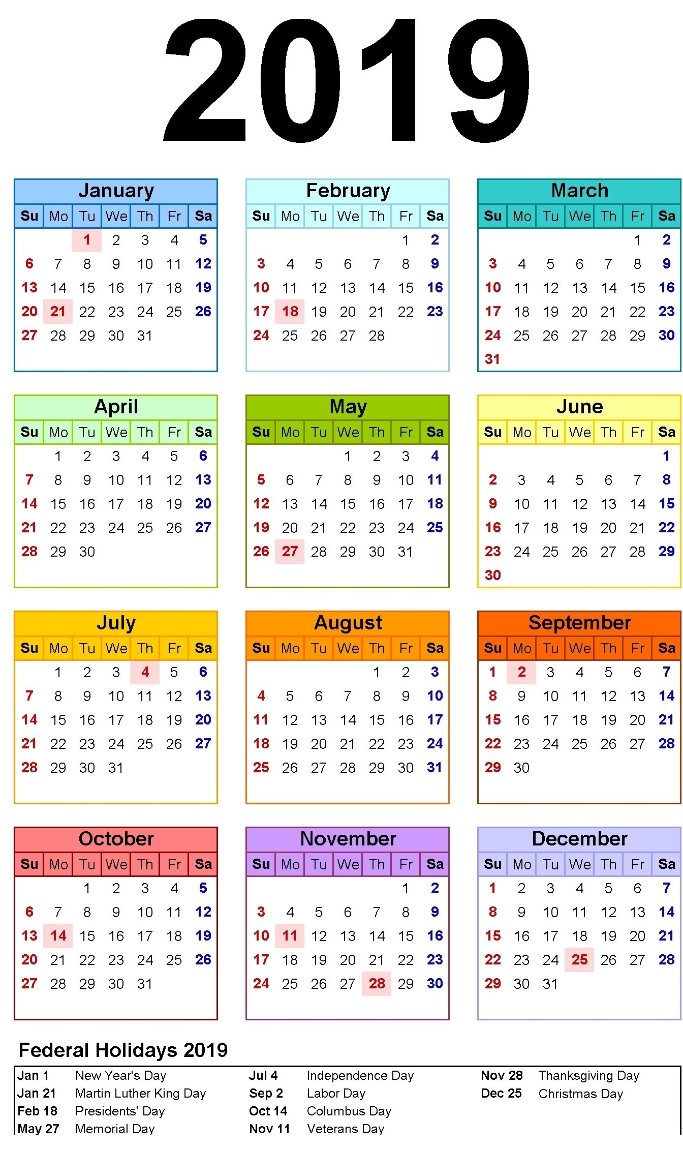 Collect Create 4 Month Calendar