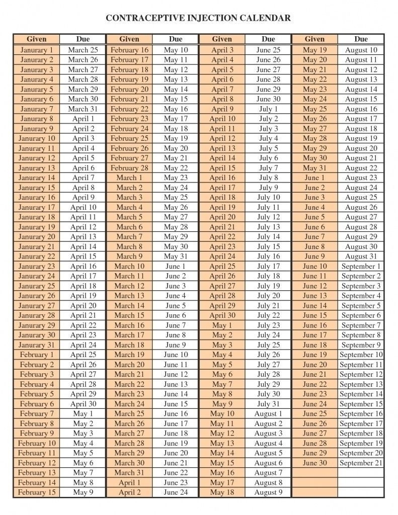 Depo Dates 2021 Best Calendar Example