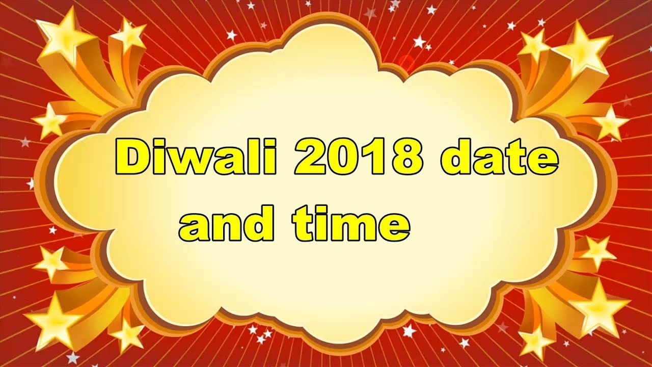 Collect Diwali Date In 2018