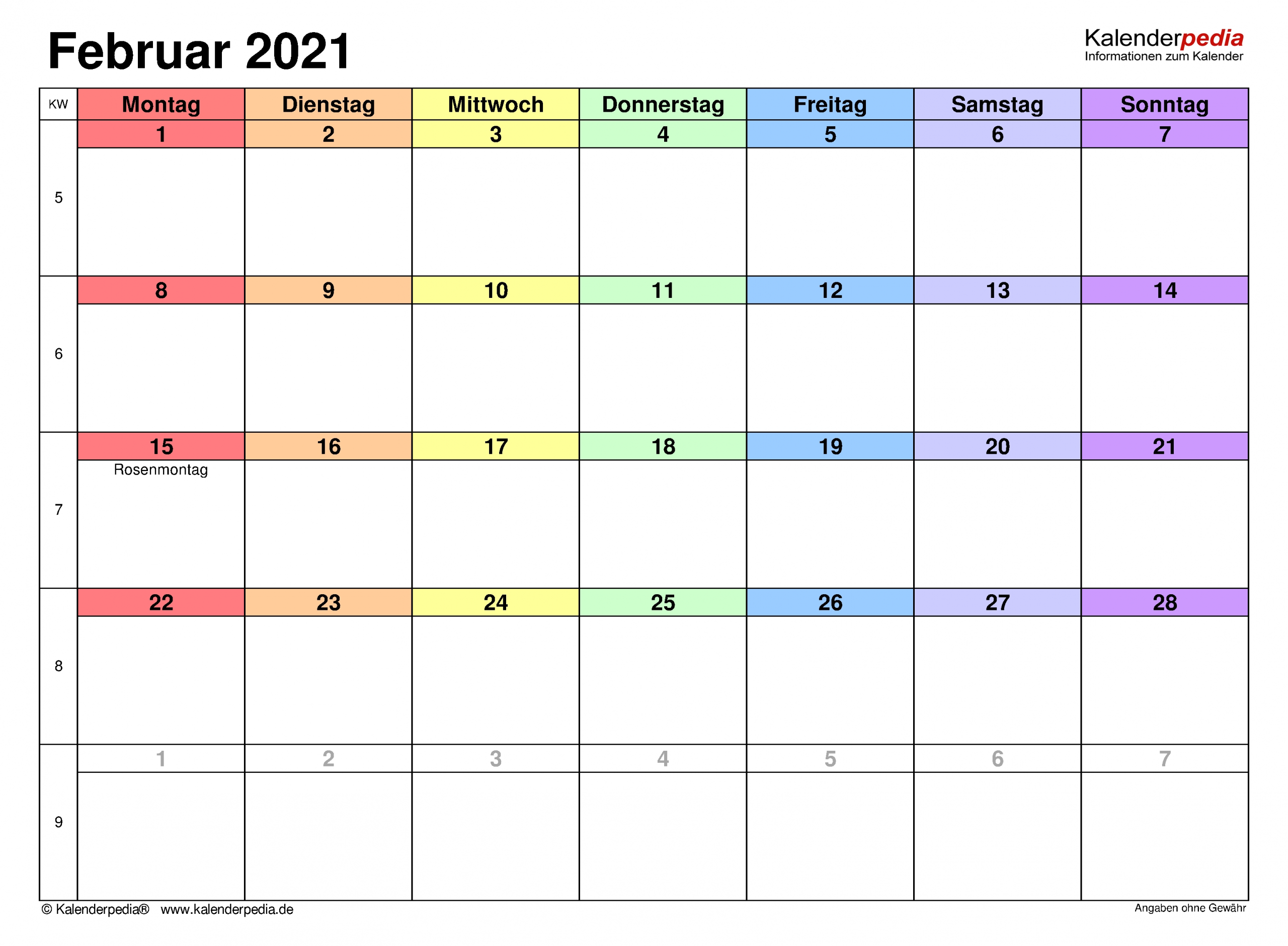 Collect Februar 2021 Druckvorlage