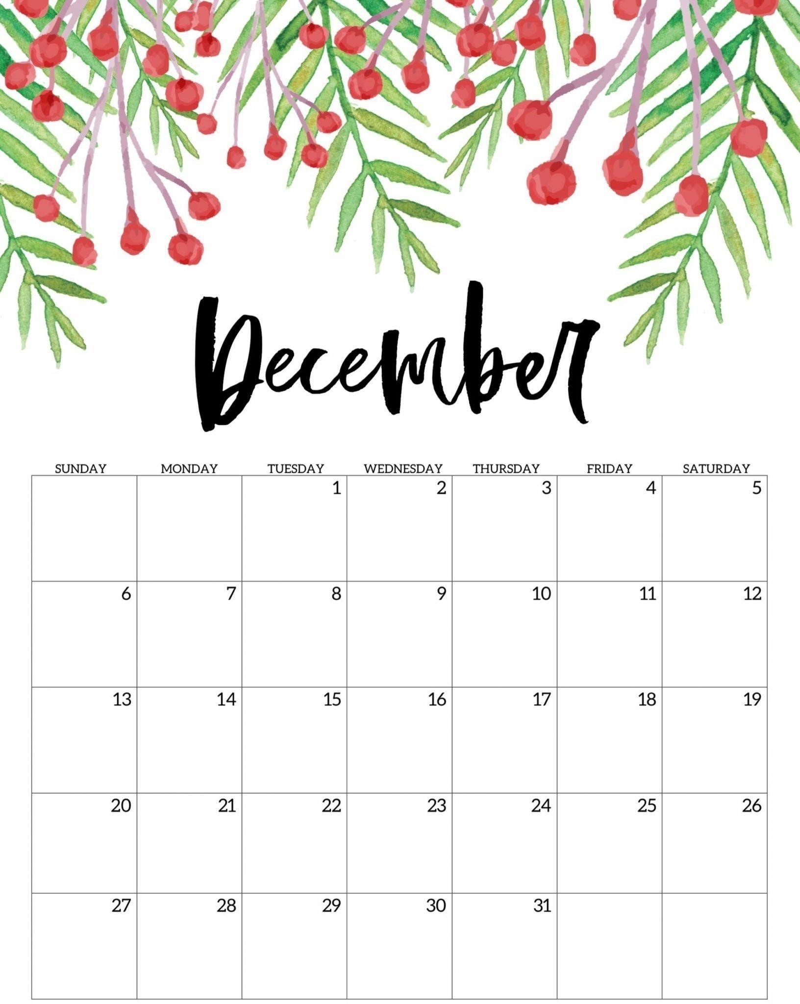 Collect Festive Printable Calendars