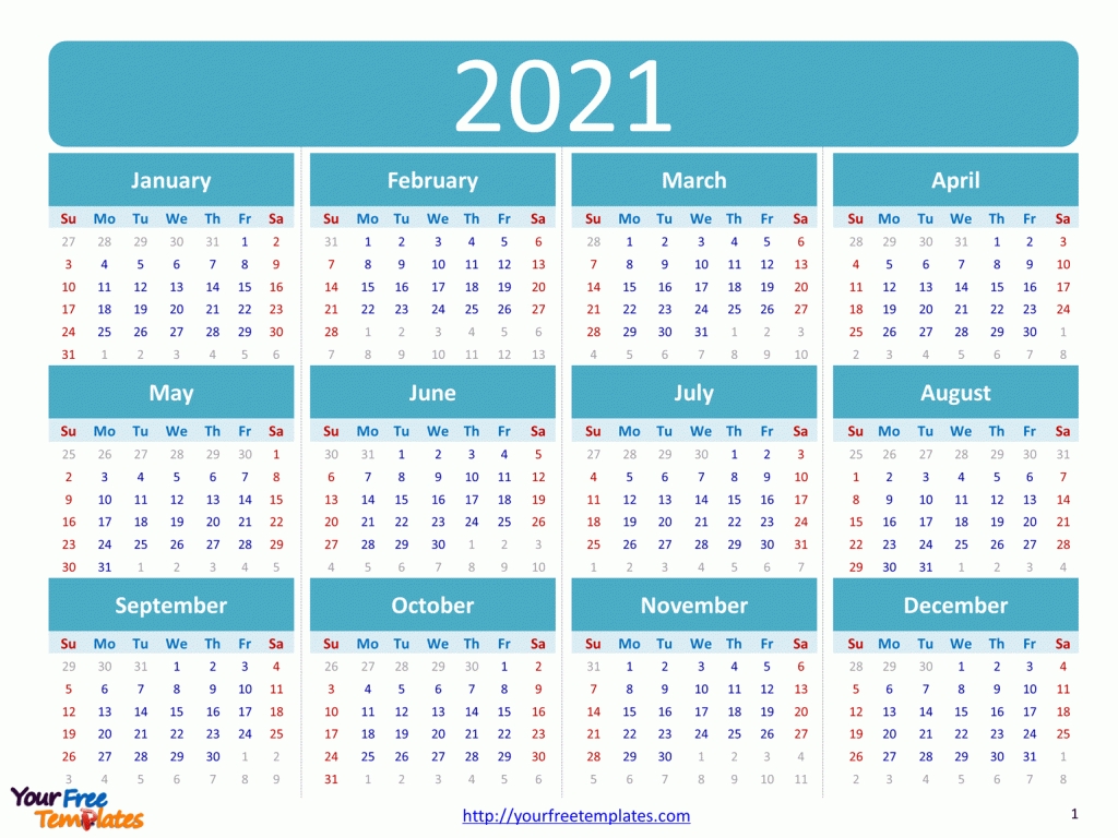 Collect Free Fillable Printable 5 Day Calendar 2021
