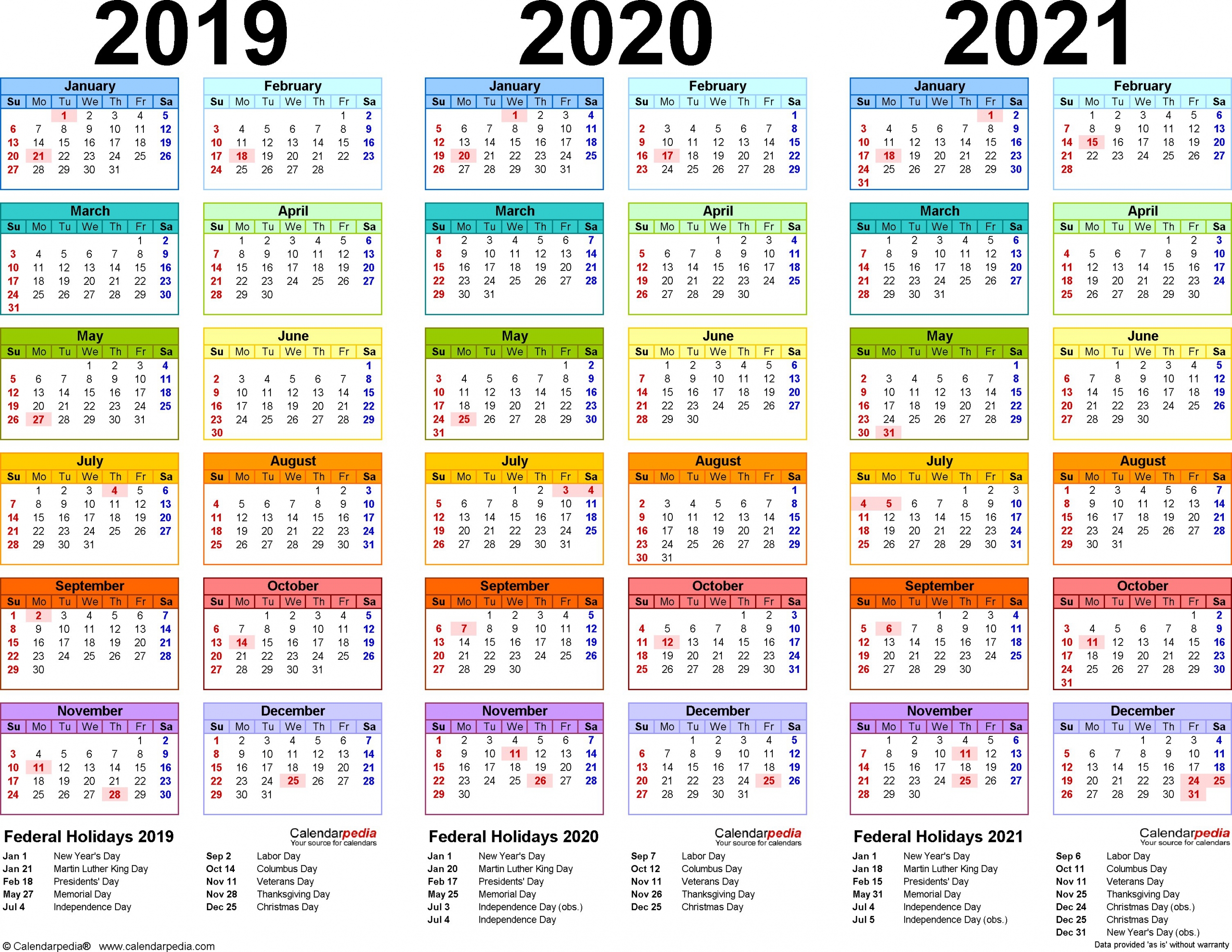 Collect Free Printable Calendars 2021 2022