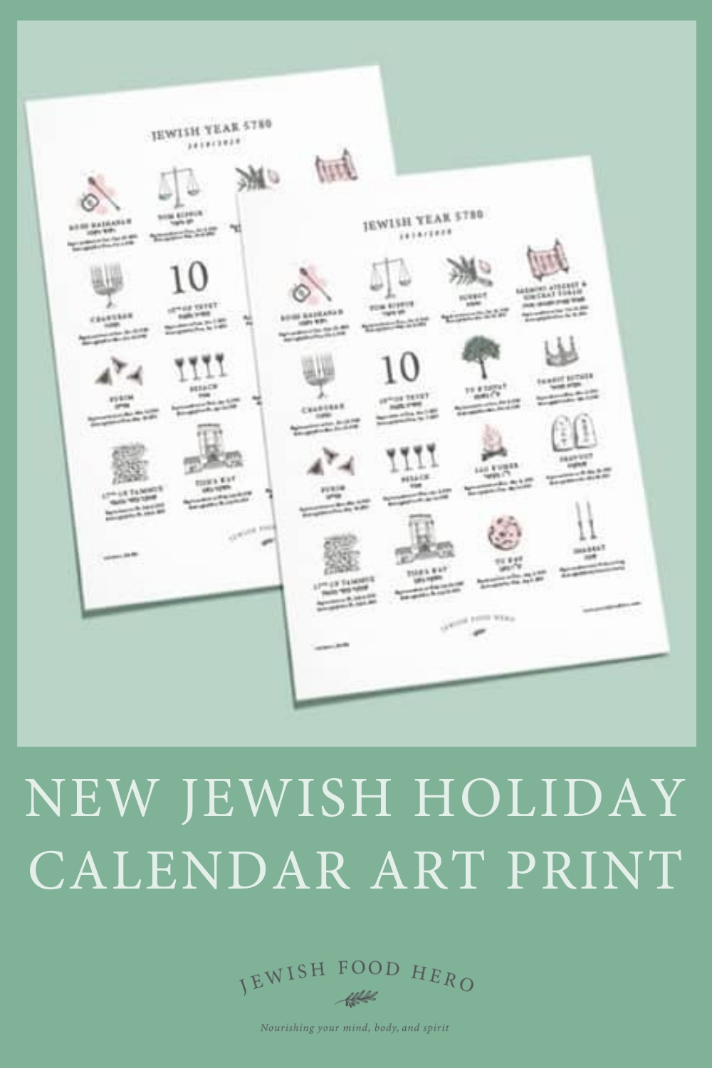Collect Jewish Calendar Year 2021