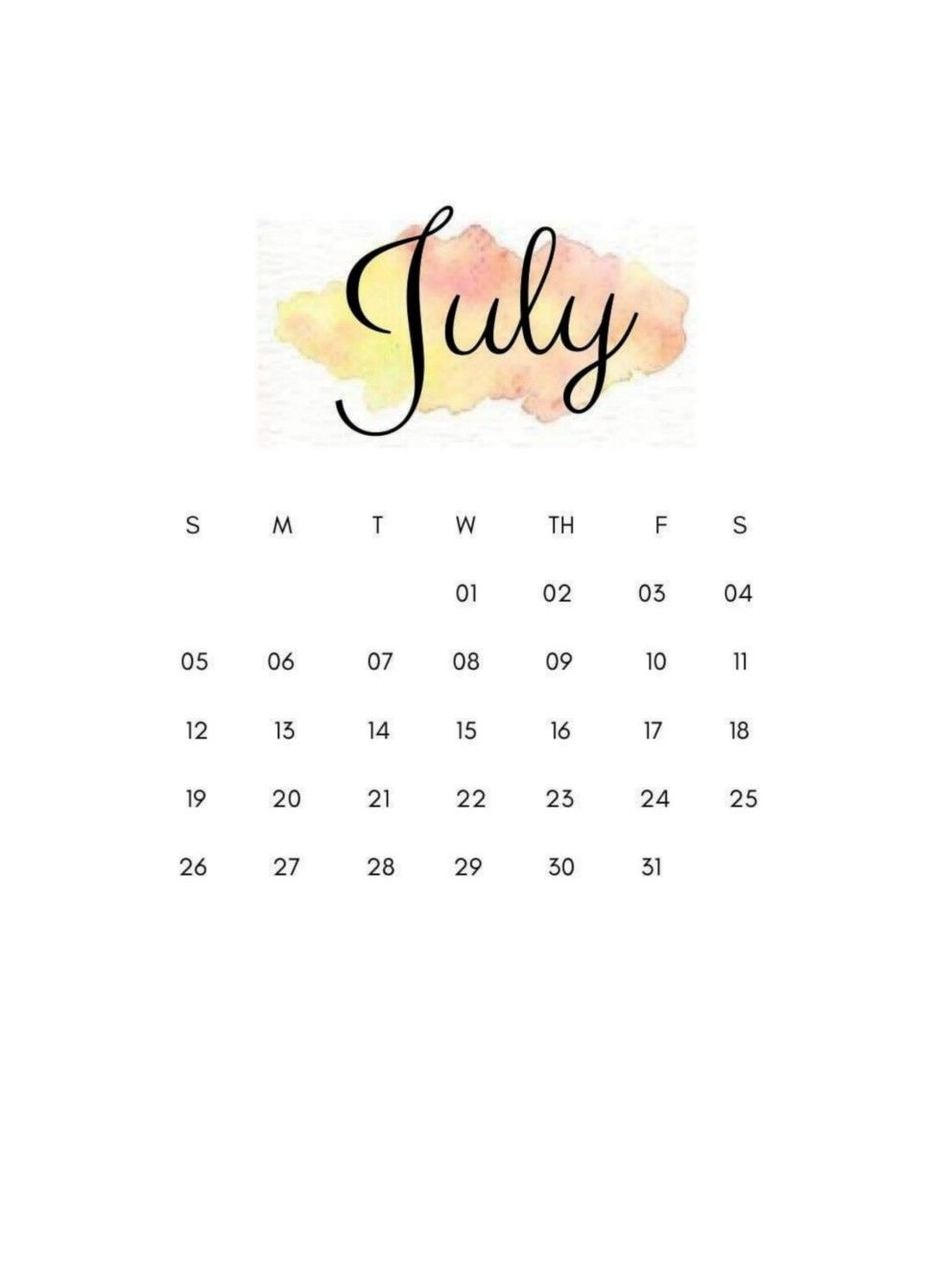 Collect Kalender Juli 2021 Fresh Calendars