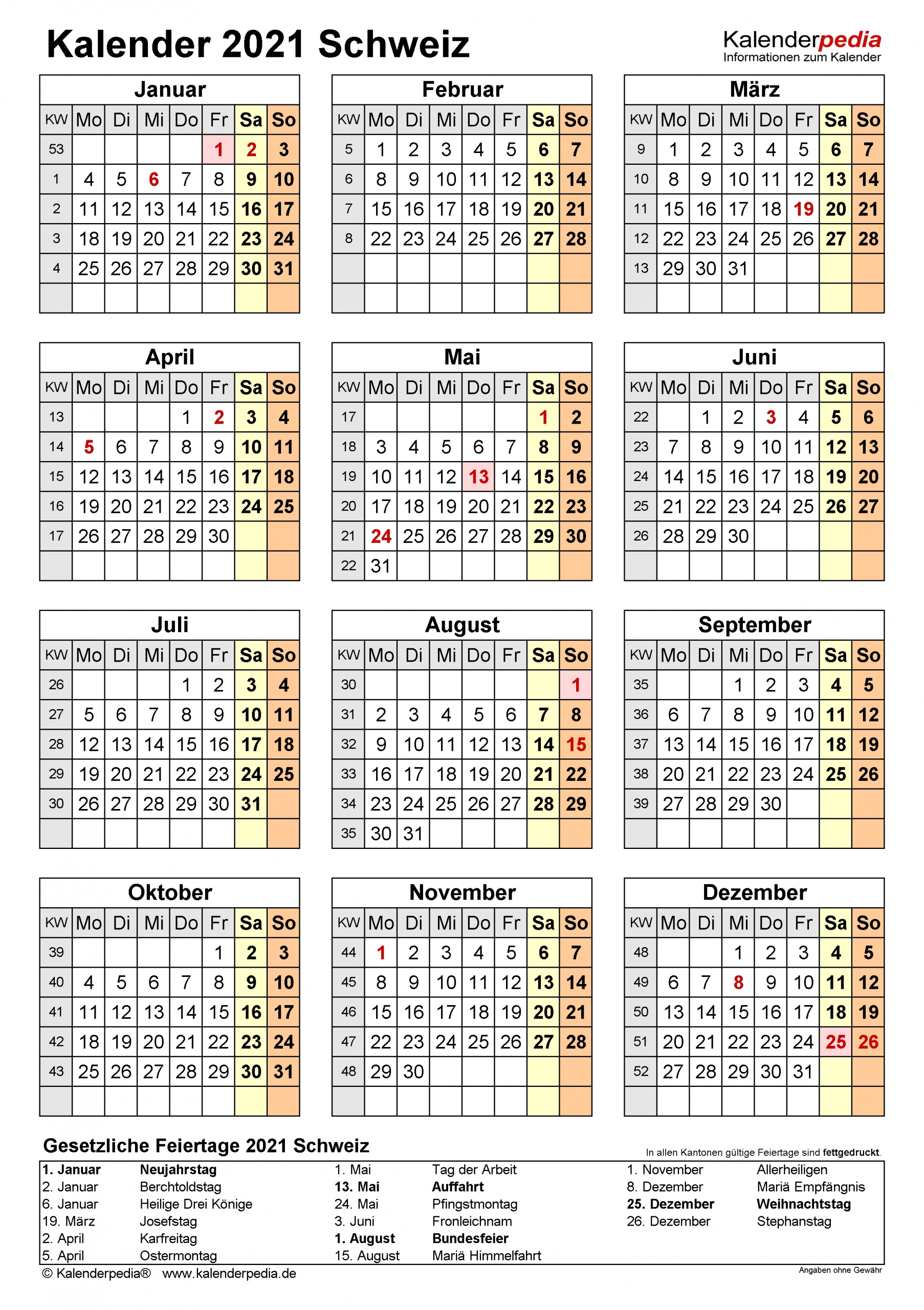 Collect Kw Kalender 2021 Dezember