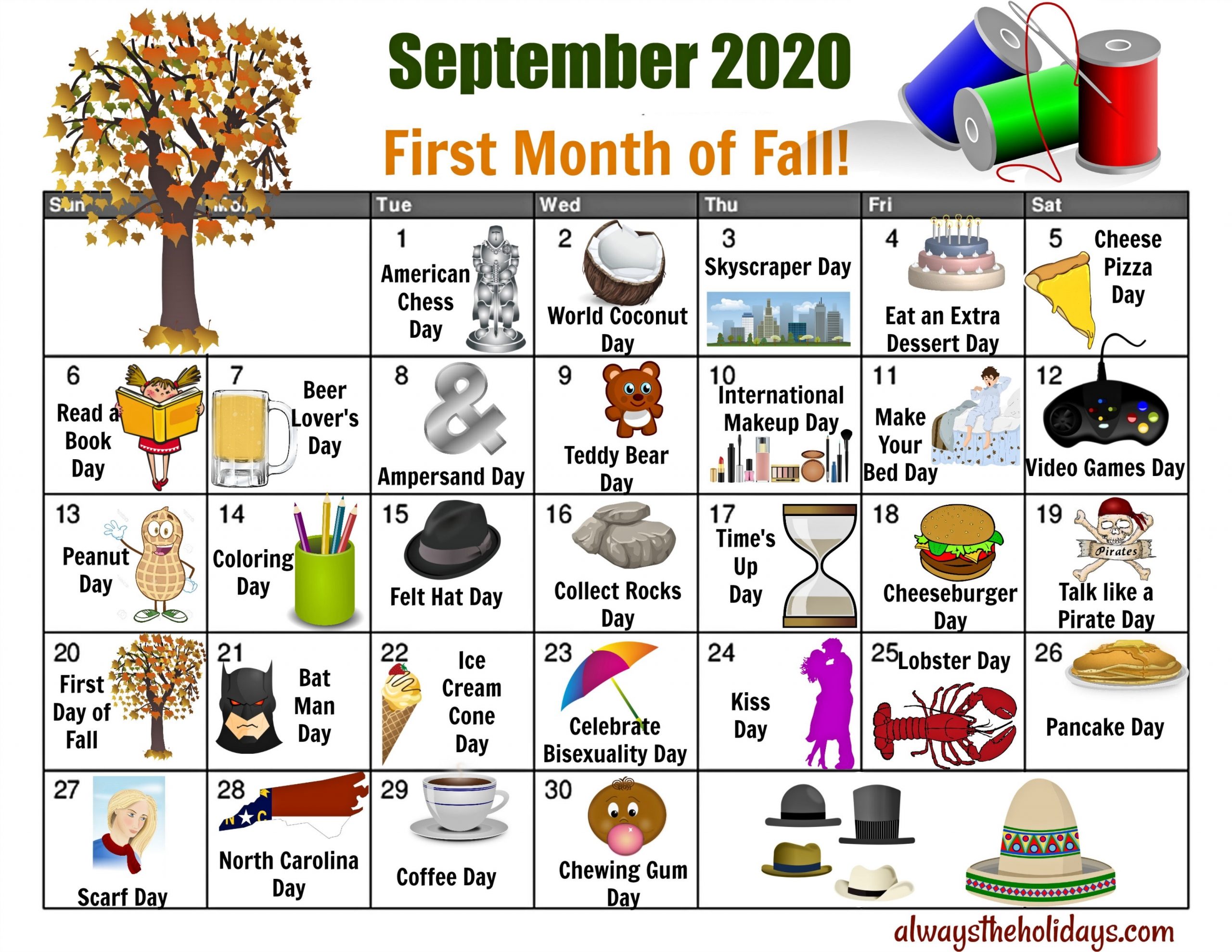 Collect National Day Calendar 2021 Free Best Calendar Example