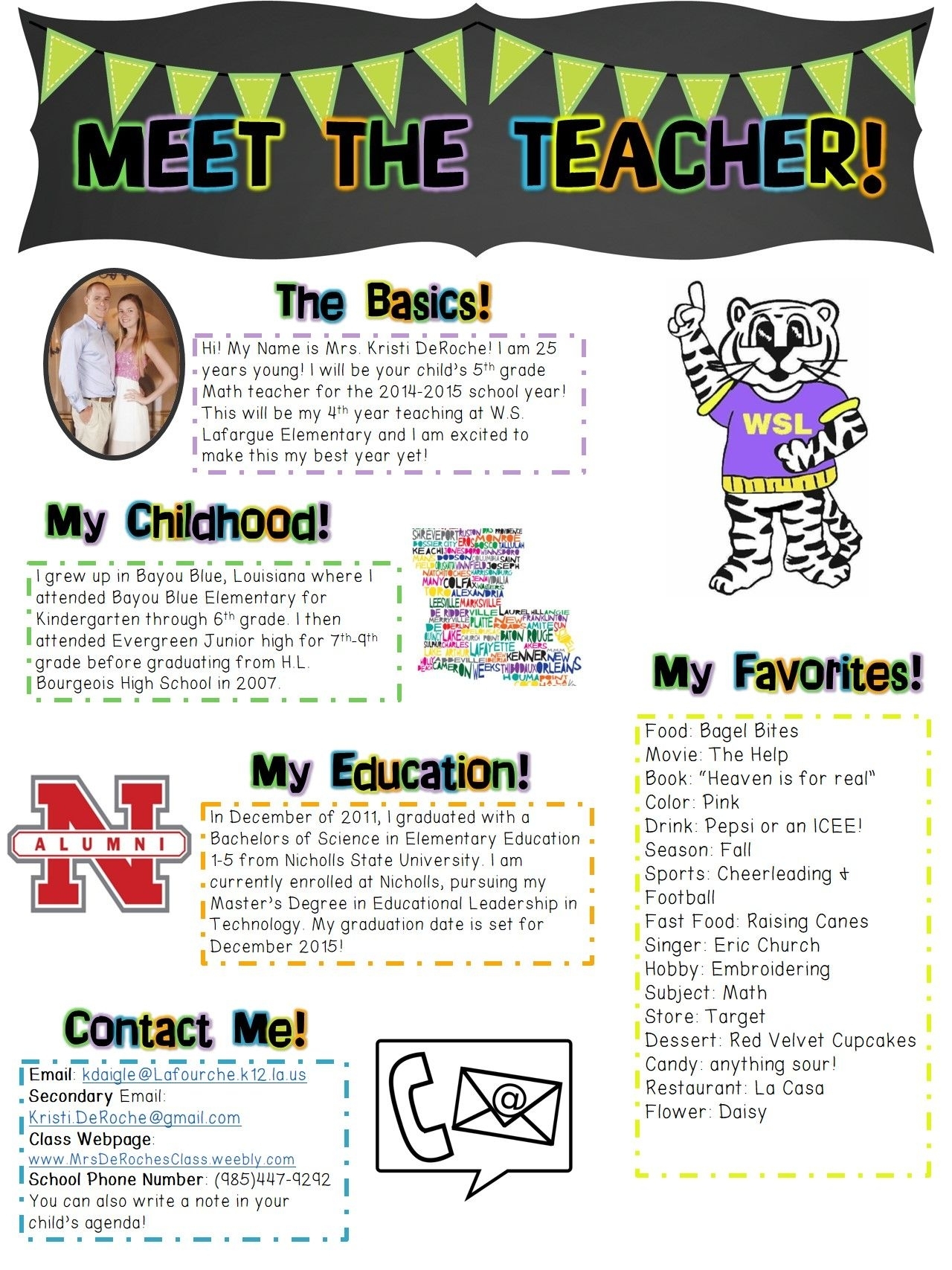 Collect Newsletter For Class 1St