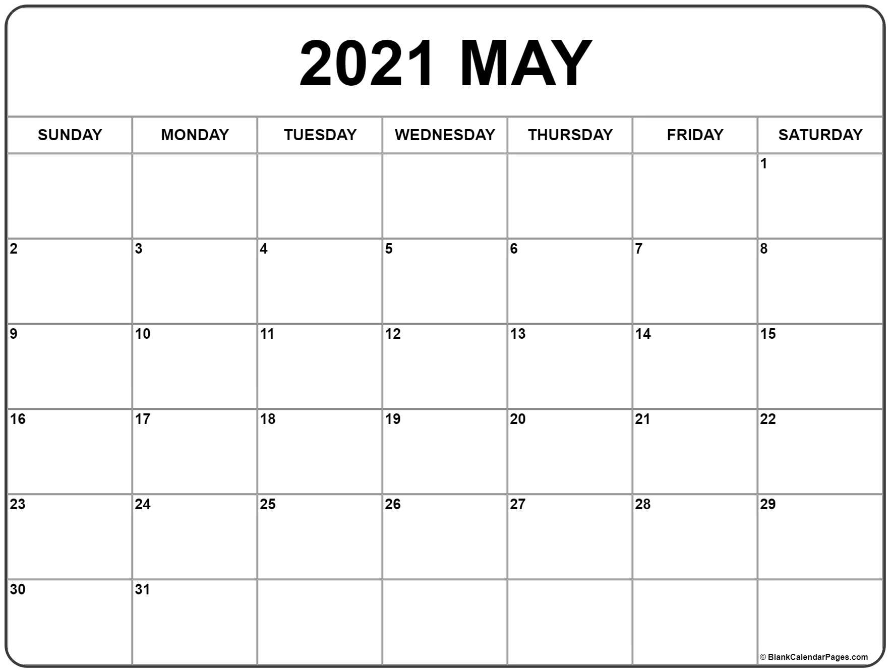 Collect Printable Calendars 2021 Free Weekday Starts On Maonday