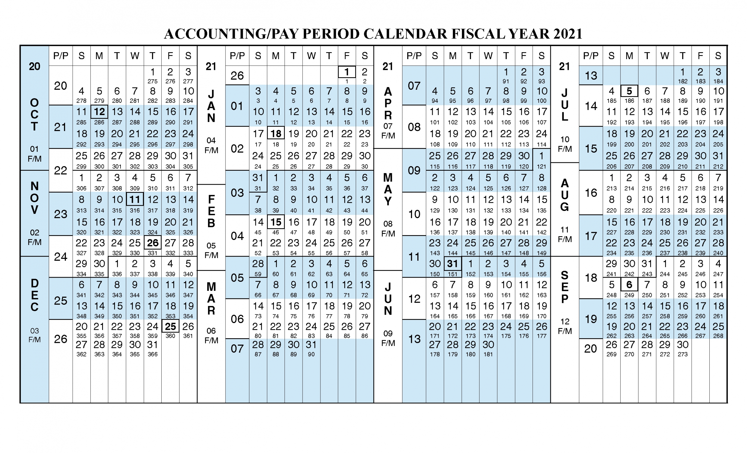 Get 2021 Financial Calendar With Week Numbers