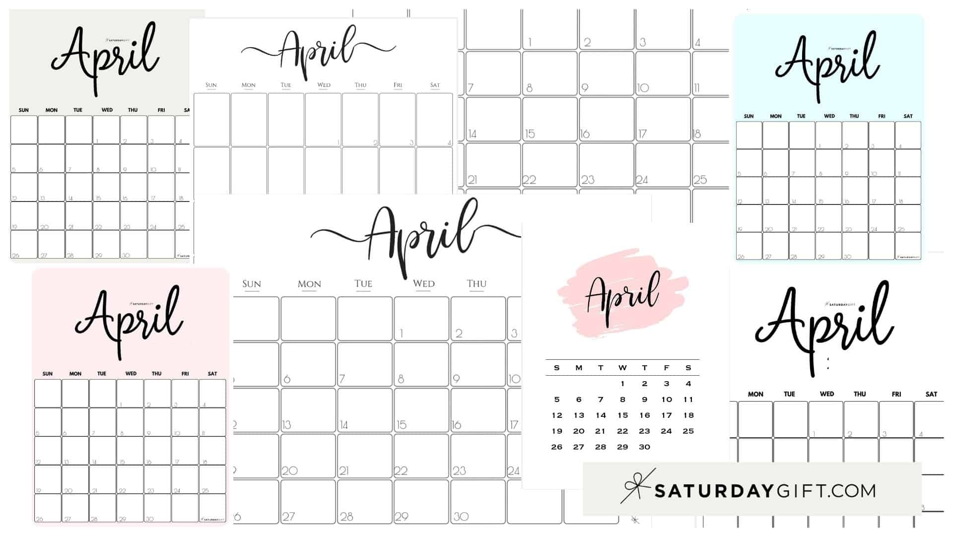 Get 2021 Monthly Calendar Printable