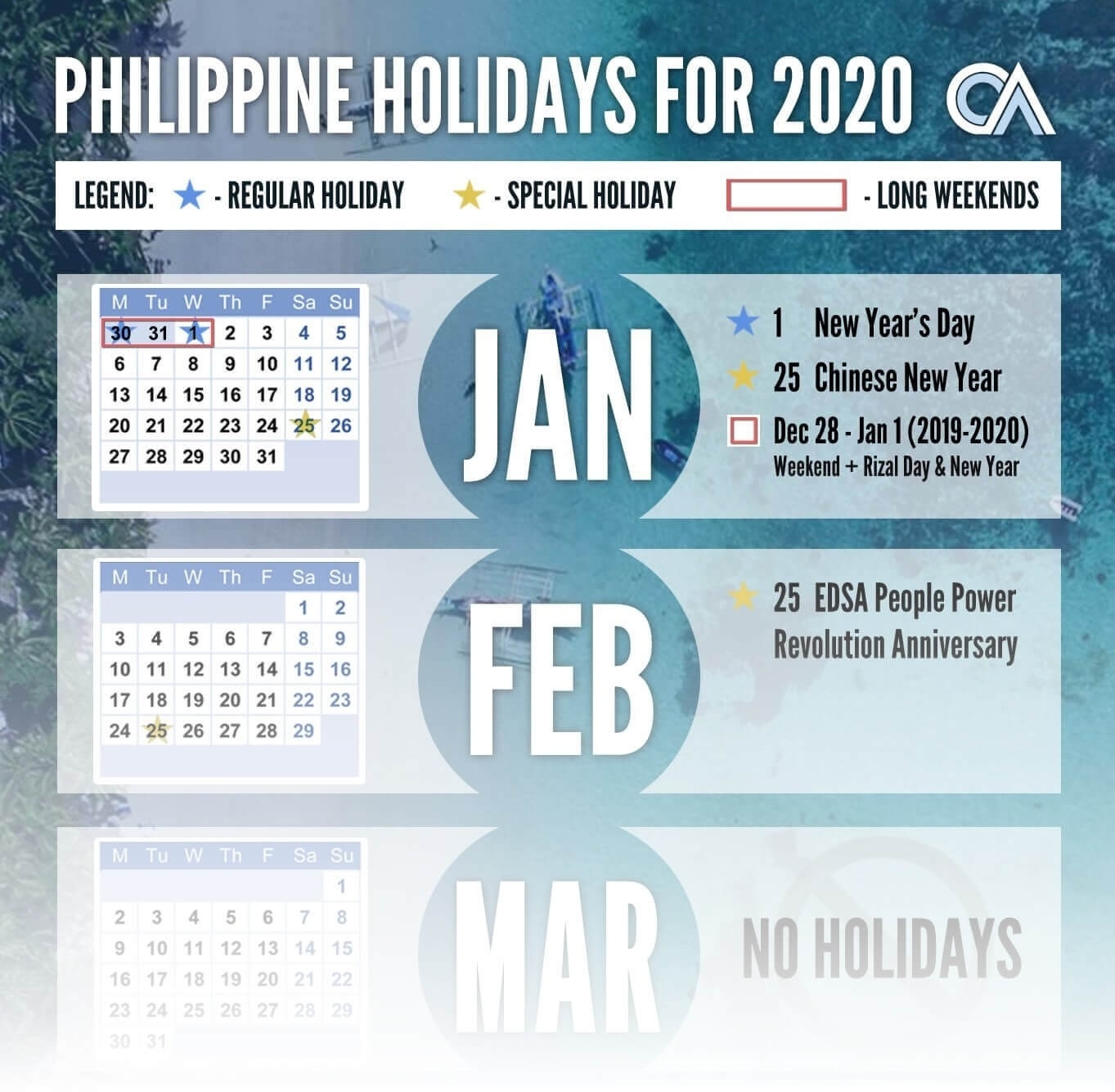 Get 2021 Philippine Calendar With Holidays