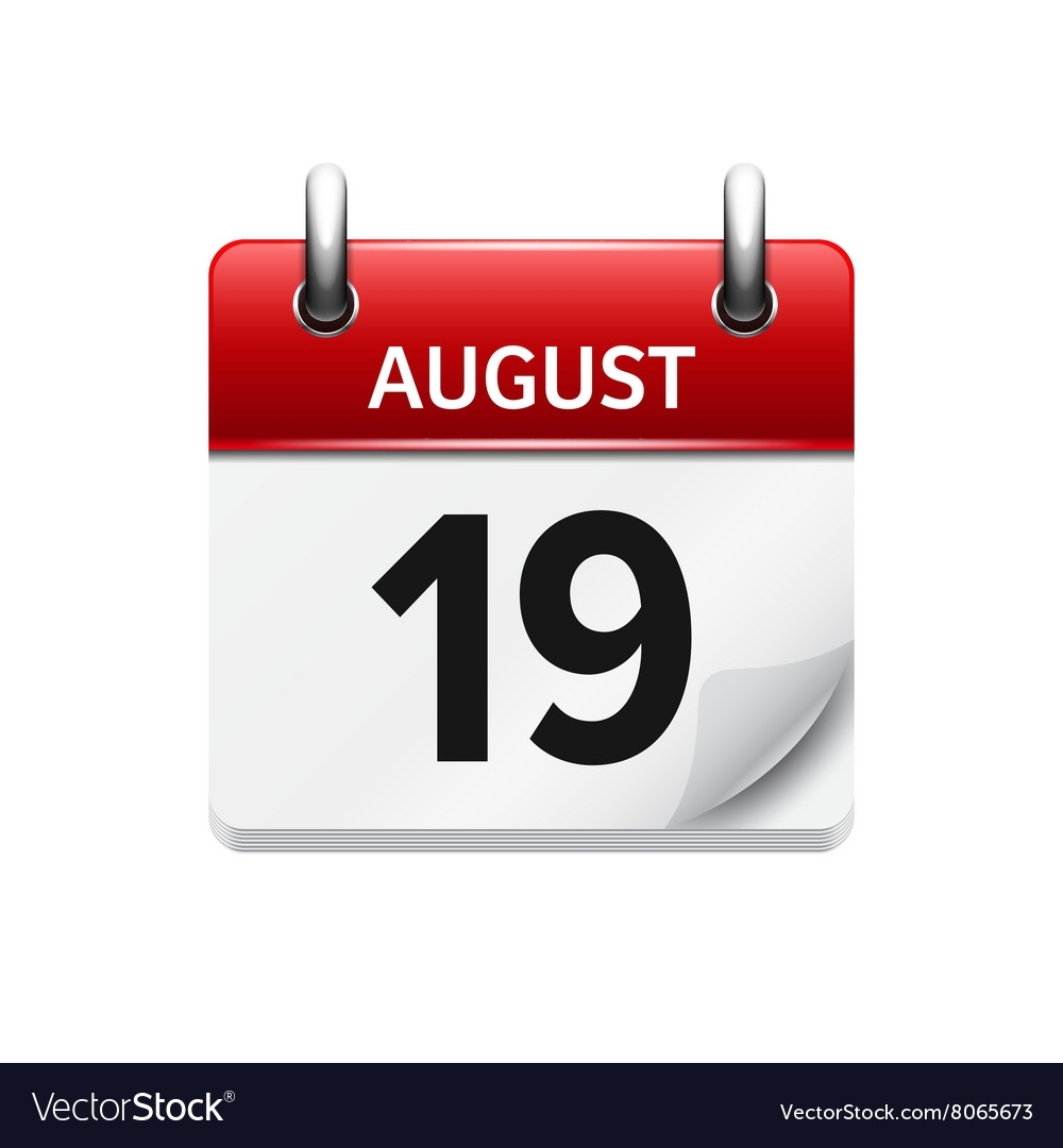 August 19 Calender Best Calendar Example