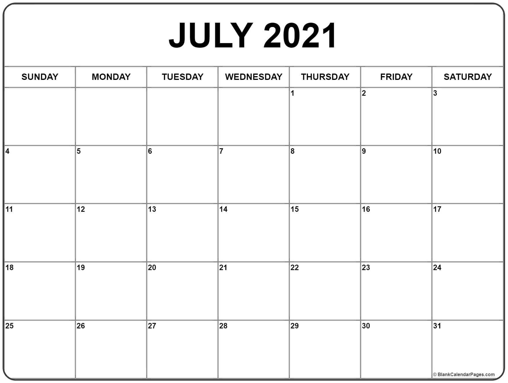 Get Calendar Page 2021 June And July