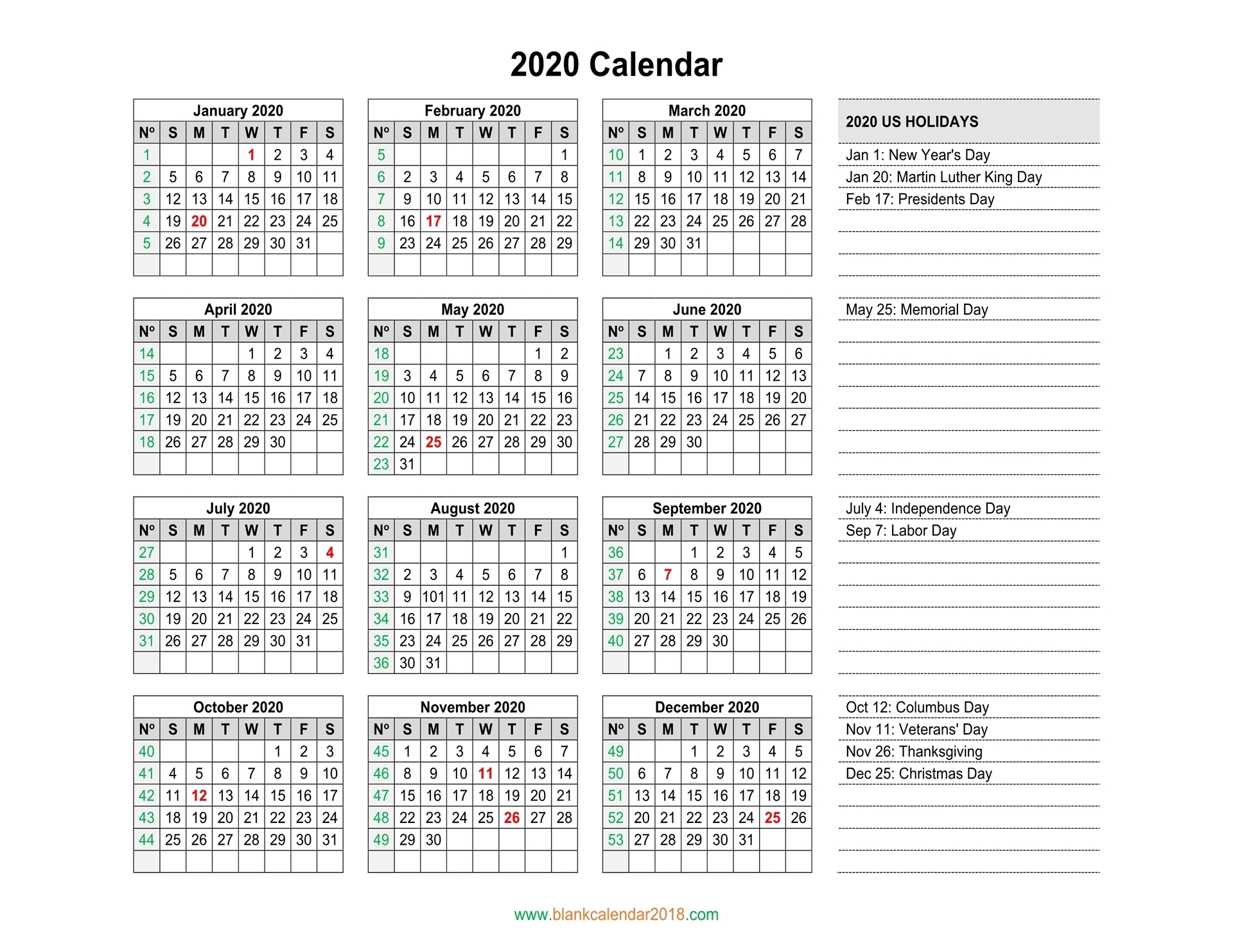Get Calendar With Days Numbered 2021