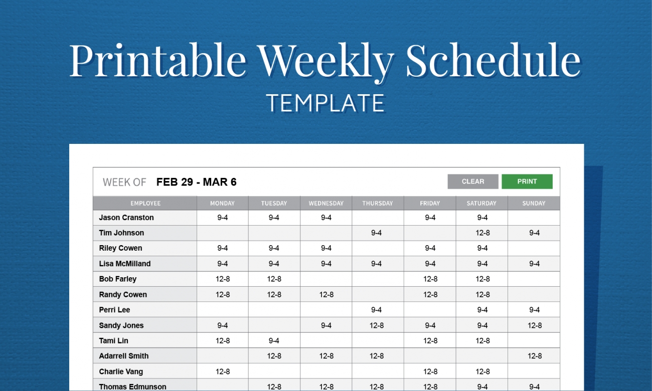 Get Free Printable Employee Work Schedules Best Calendar Example Get Free Printable Employee Work Schedules Best Calendar Example