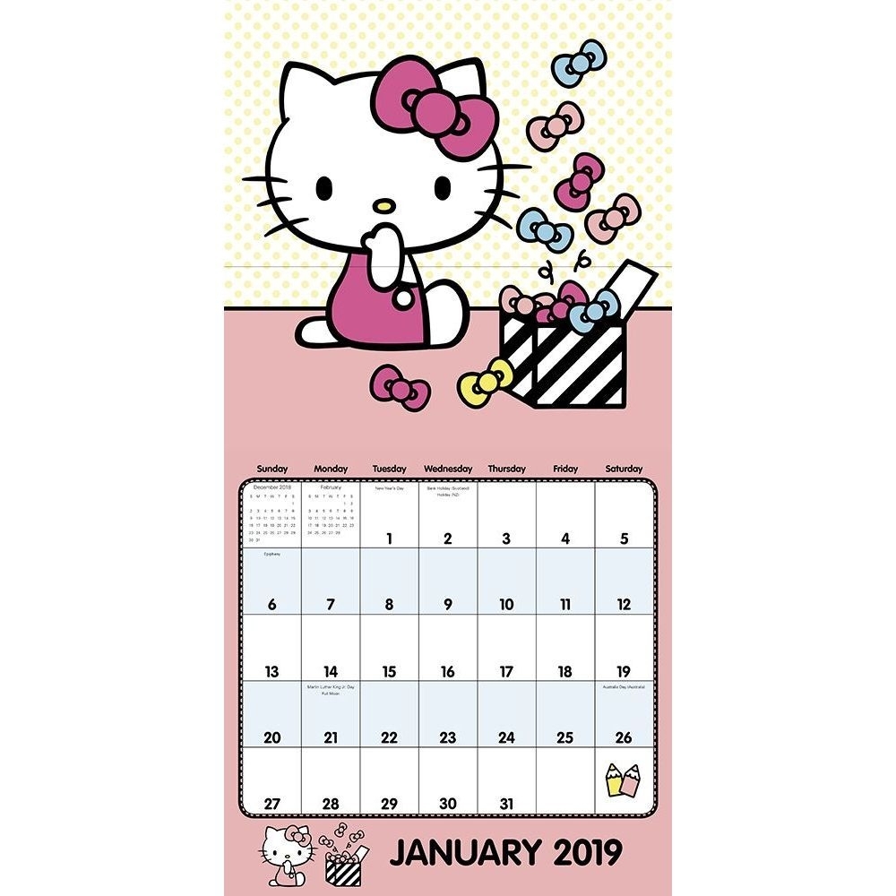 Get Hello Kitty Calendar Template