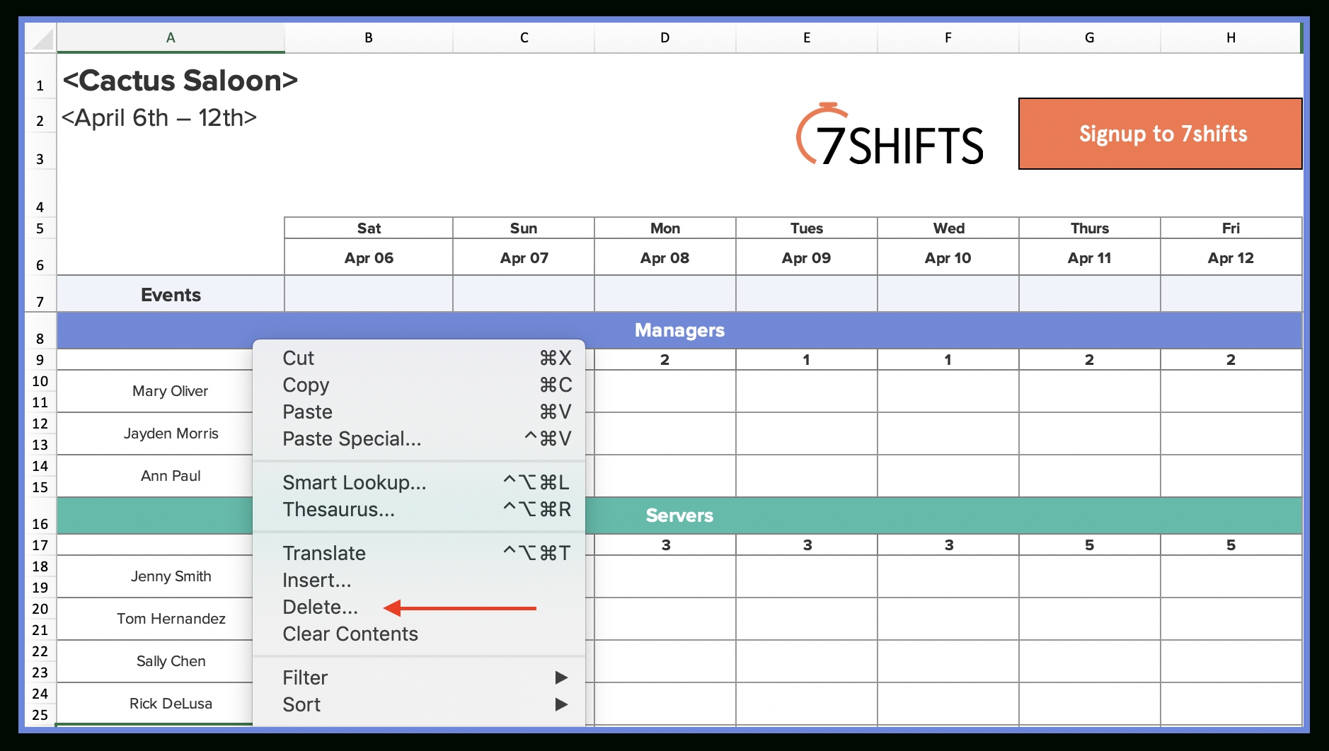 How To Create Time Slot Excel Spreadsheet Best Calendar Example