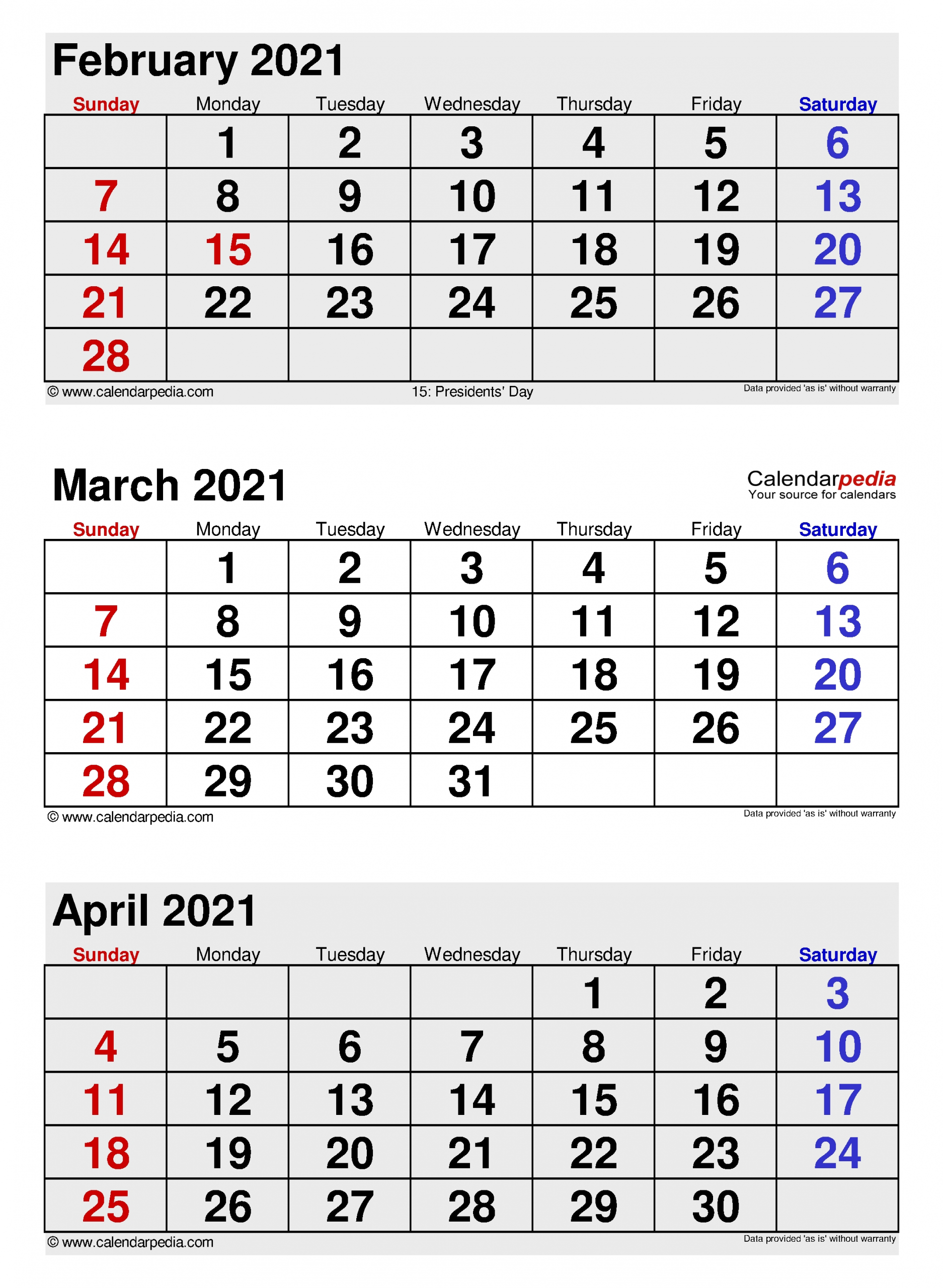 Collect Jan Feb Mar Apr Printable Calendar 2021 Best Calendar Example
