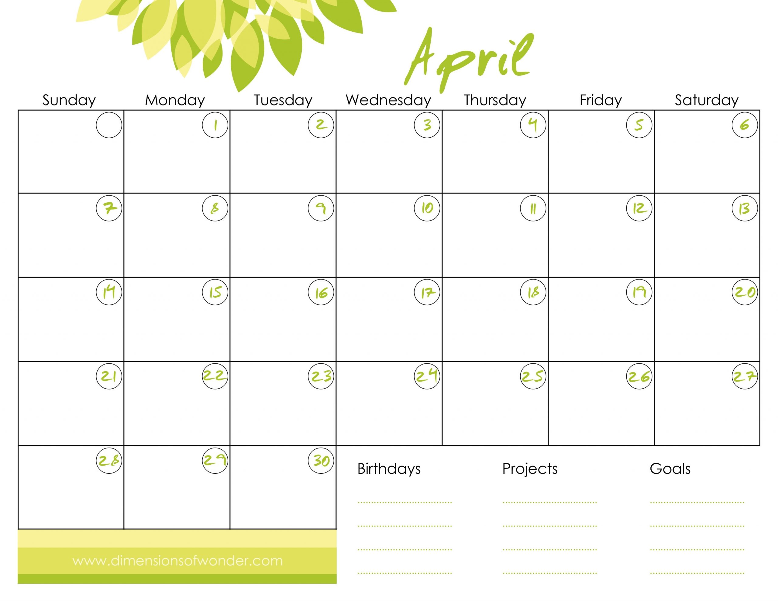 Monthly Calendar Printable 8X11 Best Calendar Example