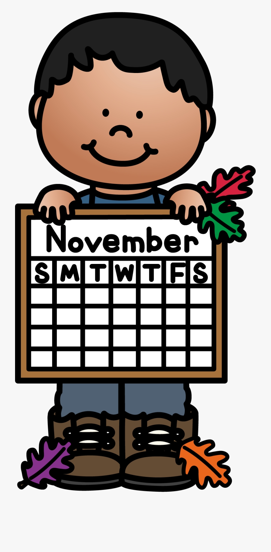 Get November Calendar Clip Art